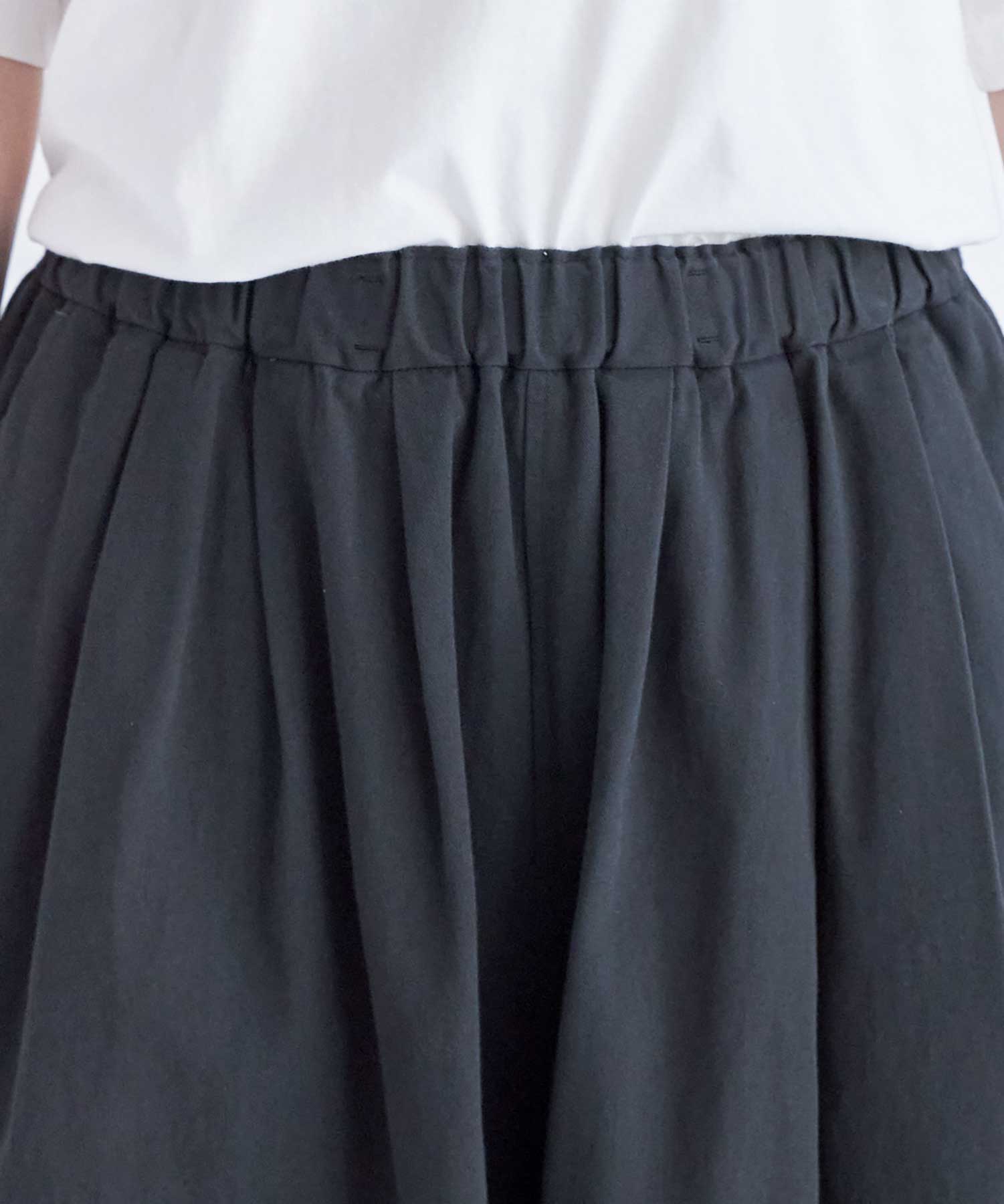 AMBIDEX Store ○強撚TWILL HAKAMAパンツ(F BLACK): FLAT-cic-HATENA