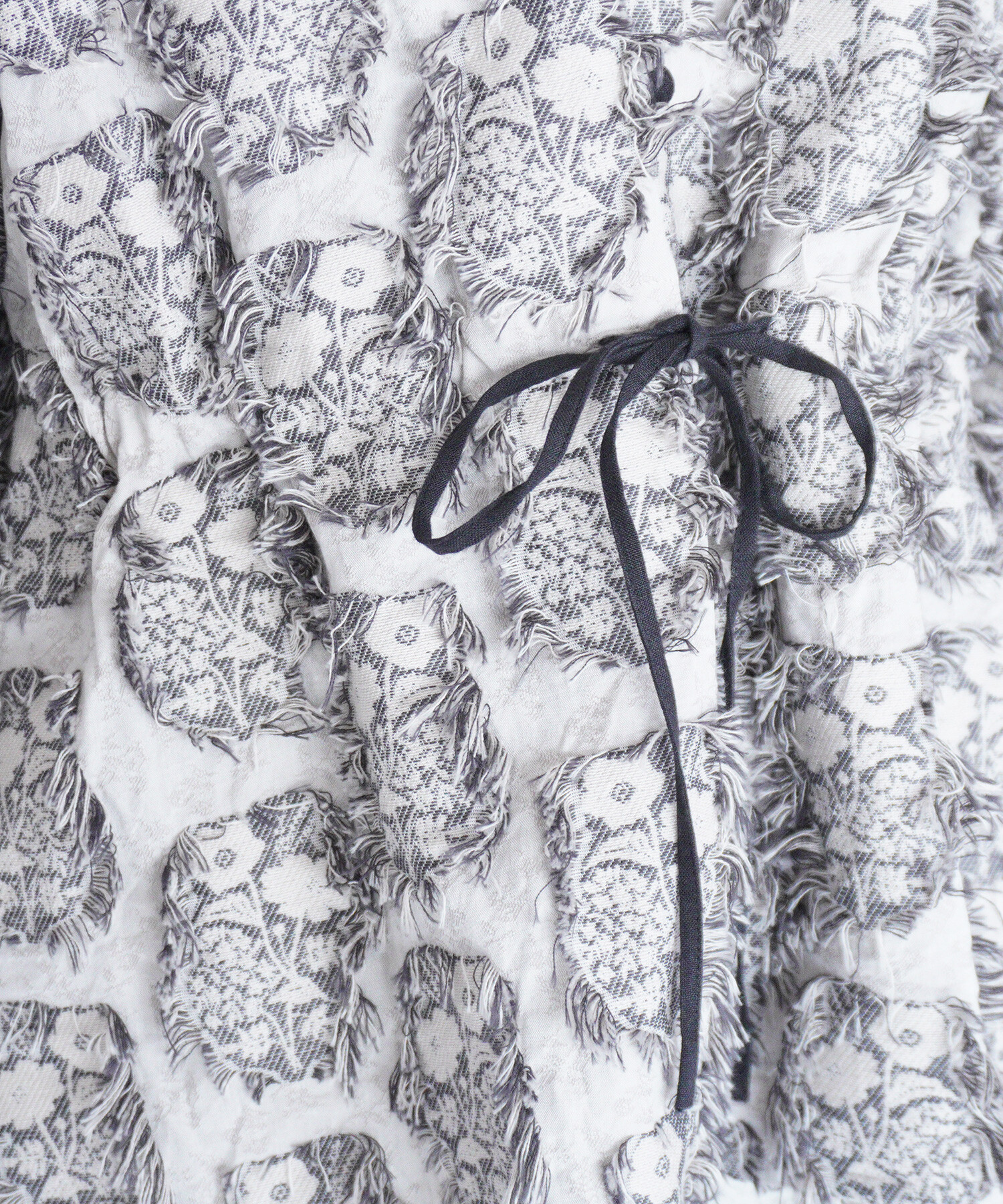 AMBIDEX Store 【予約販売】〇花野風jacquard ブラウス(F クロ