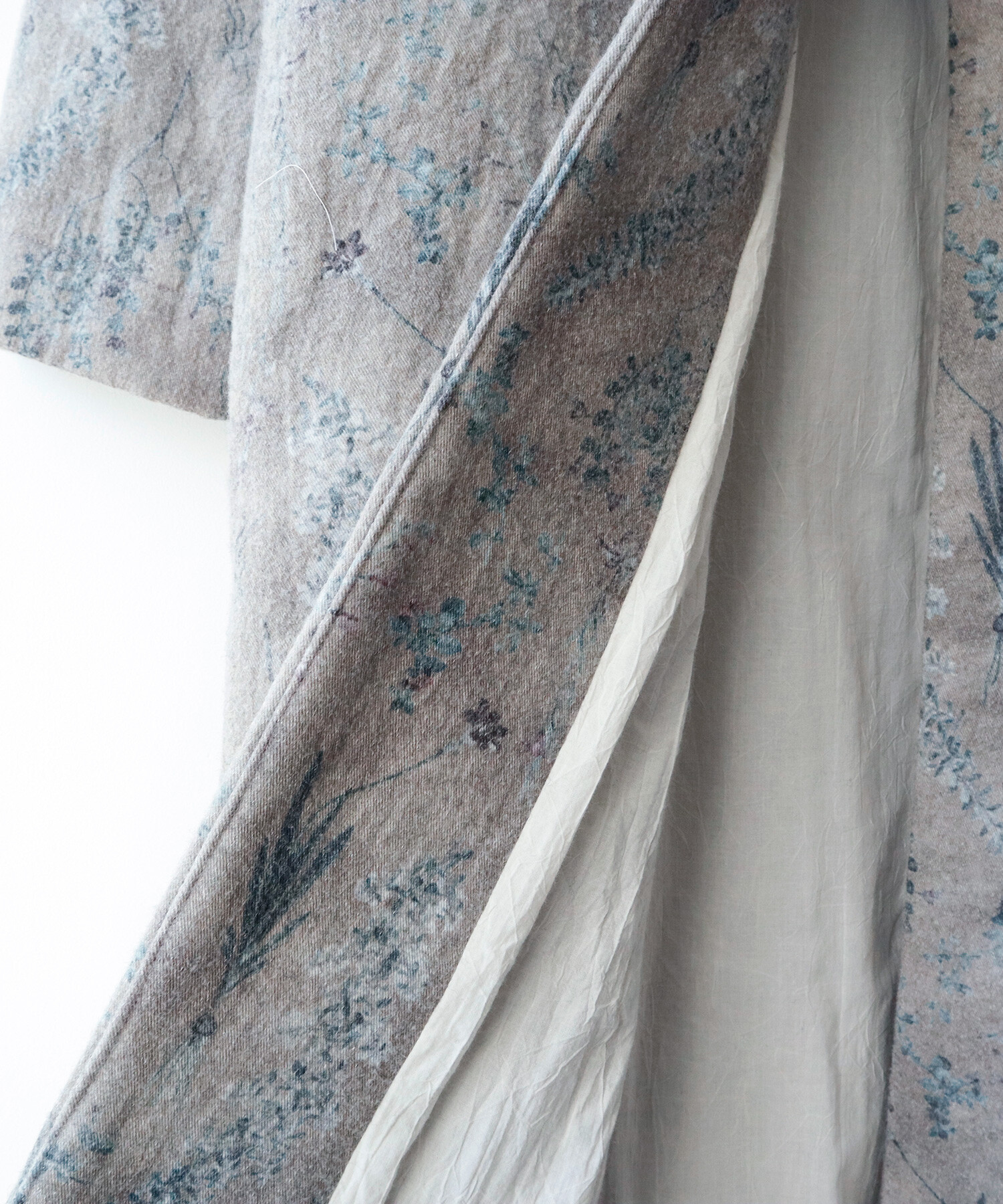 AMBIDEX Store 〇old letter flowers コート(F グレー): Rin international