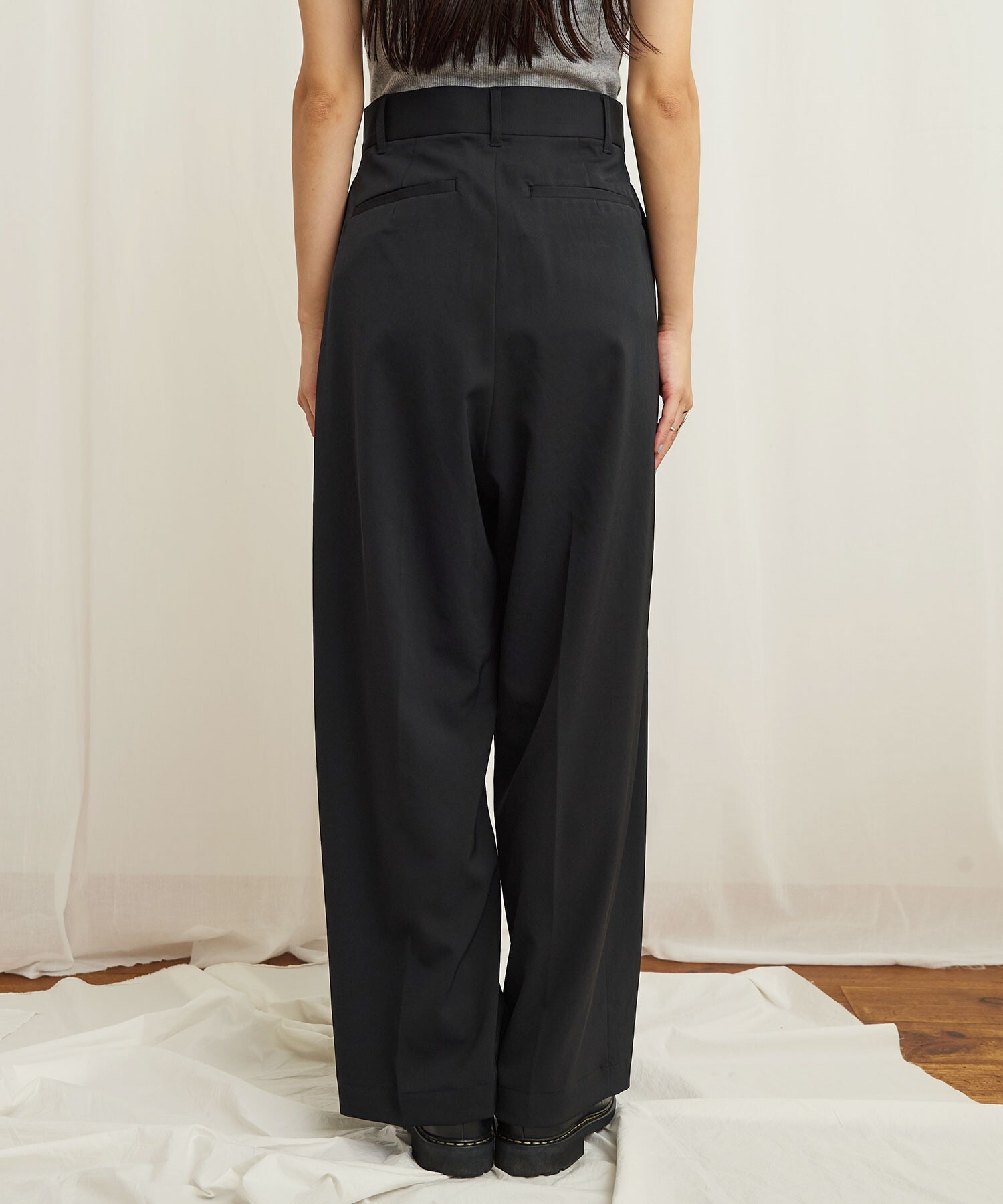 AMBIDEX Store ○3tuck pants(F ベージュ): l'atelier du savon AMBIDEX Store ○3tuck pants(F ベージュ): l'atelier du savon