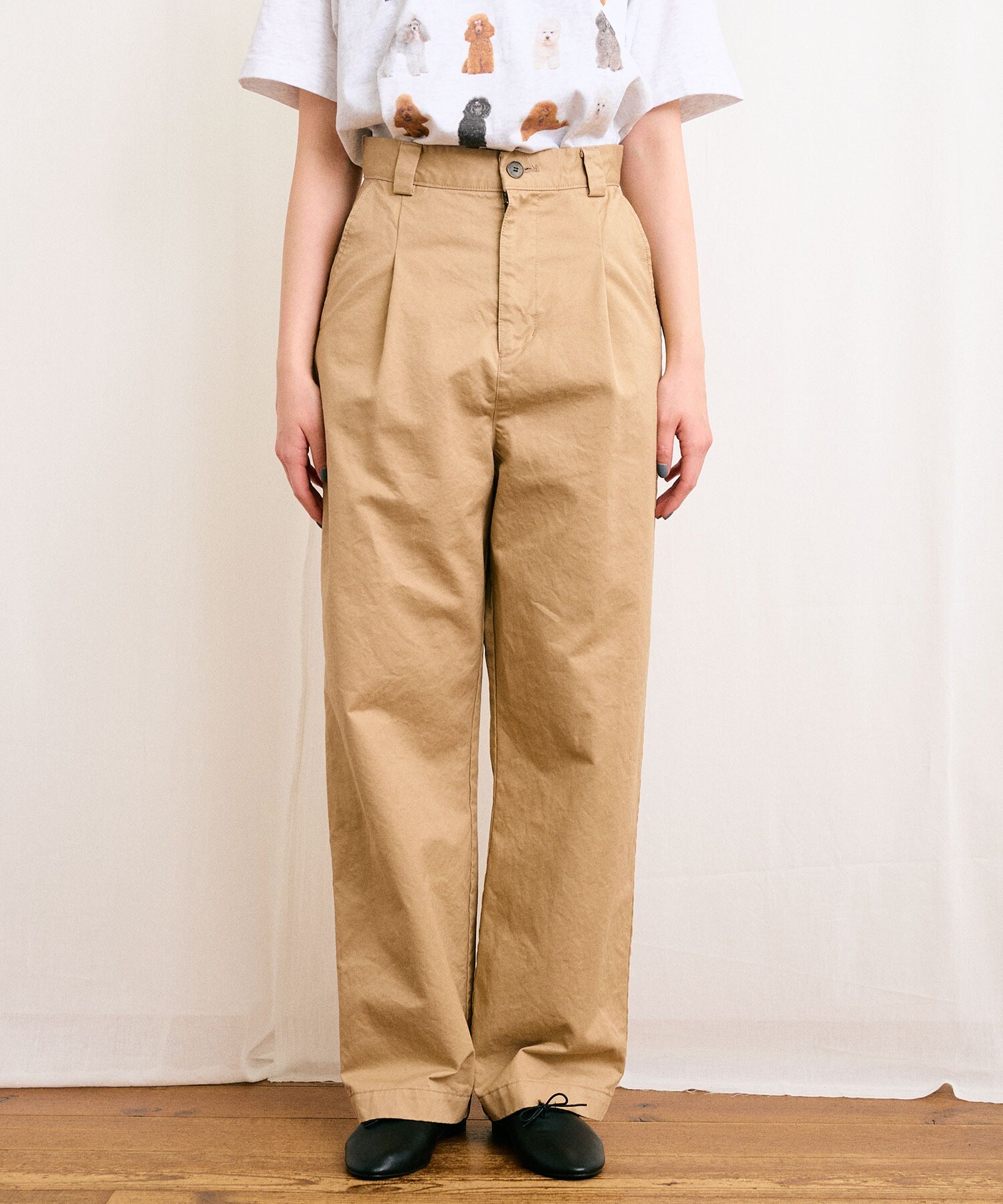AMBIDEX Store 【予約販売】〇CHINO pants(F キナリ): l'atelier