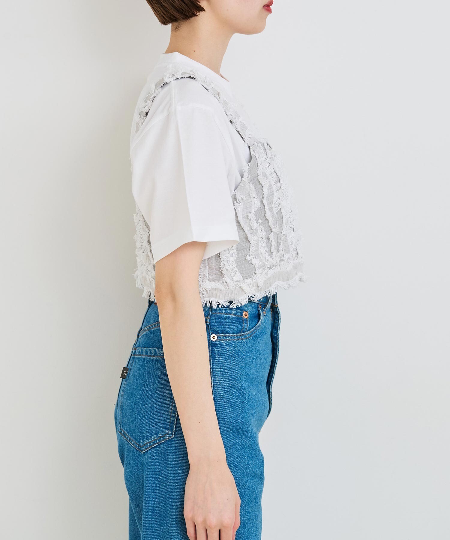 AMBIDEX Store ○WAVE CUT ジャカード ビスチェ(F グレー): l AMBIDEX Store ○WAVE CUT ジャカード ビスチェ(F グレー): l