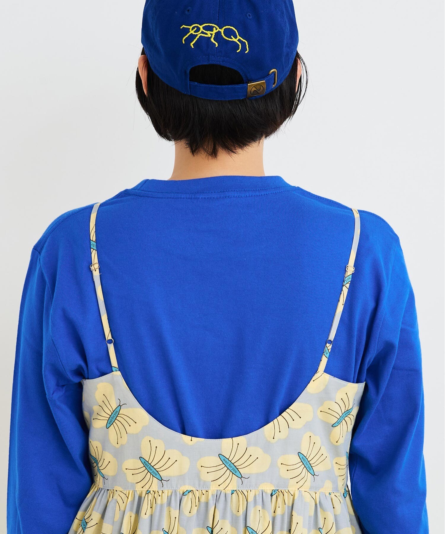 AMBIDEX Store ○Butterfly flower キャミワンピース(F パープル
