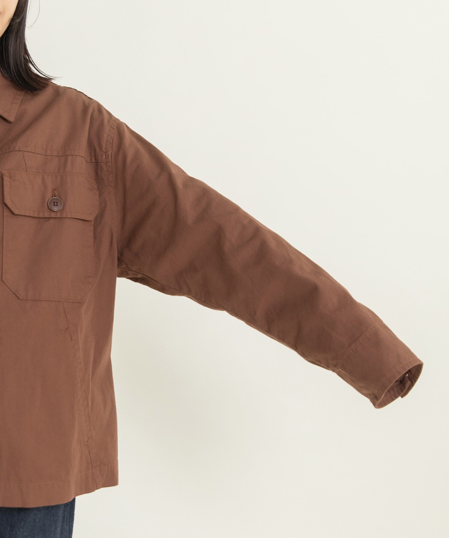 AMBIDEX Store ○オックス カバーオールジャケット(F チャ): CHILD WOMAN