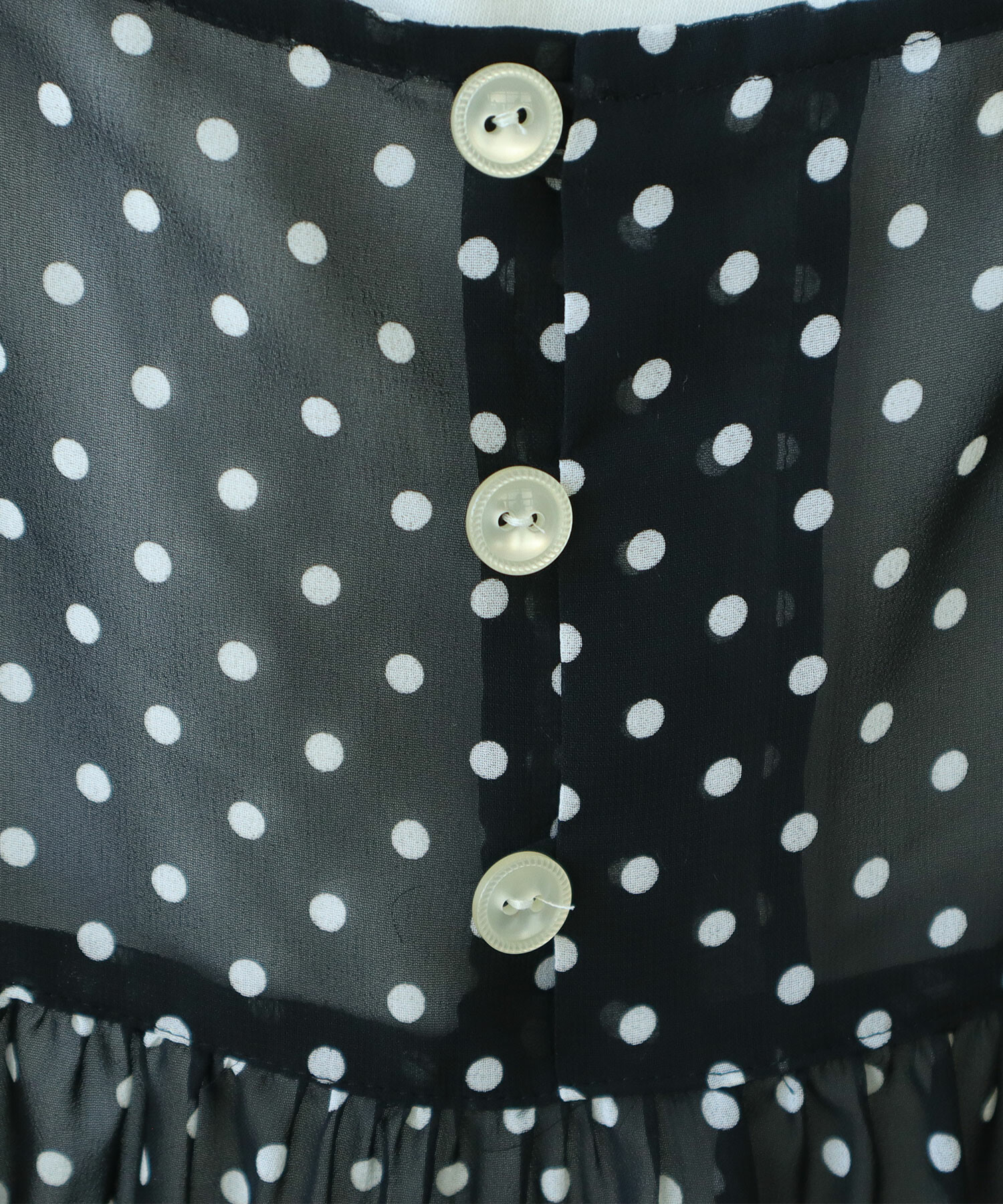 AMBIDEX Store △〇 ドット刺繍 キャミソール(F クロ): bulle de