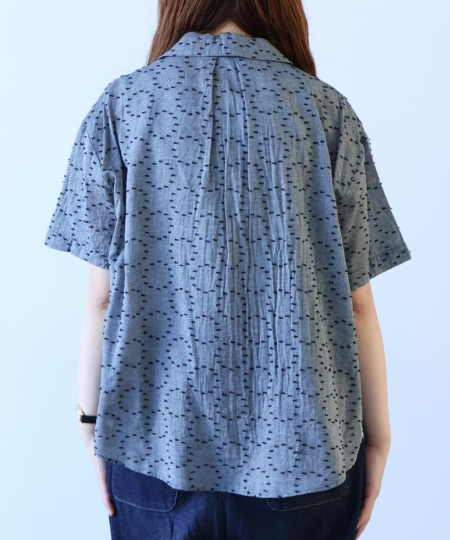 新品タグ付き bulle de savon 丸衿 ショート coat bulle de savon（ビュルデサボン）の「super100 丸衿コート（その他