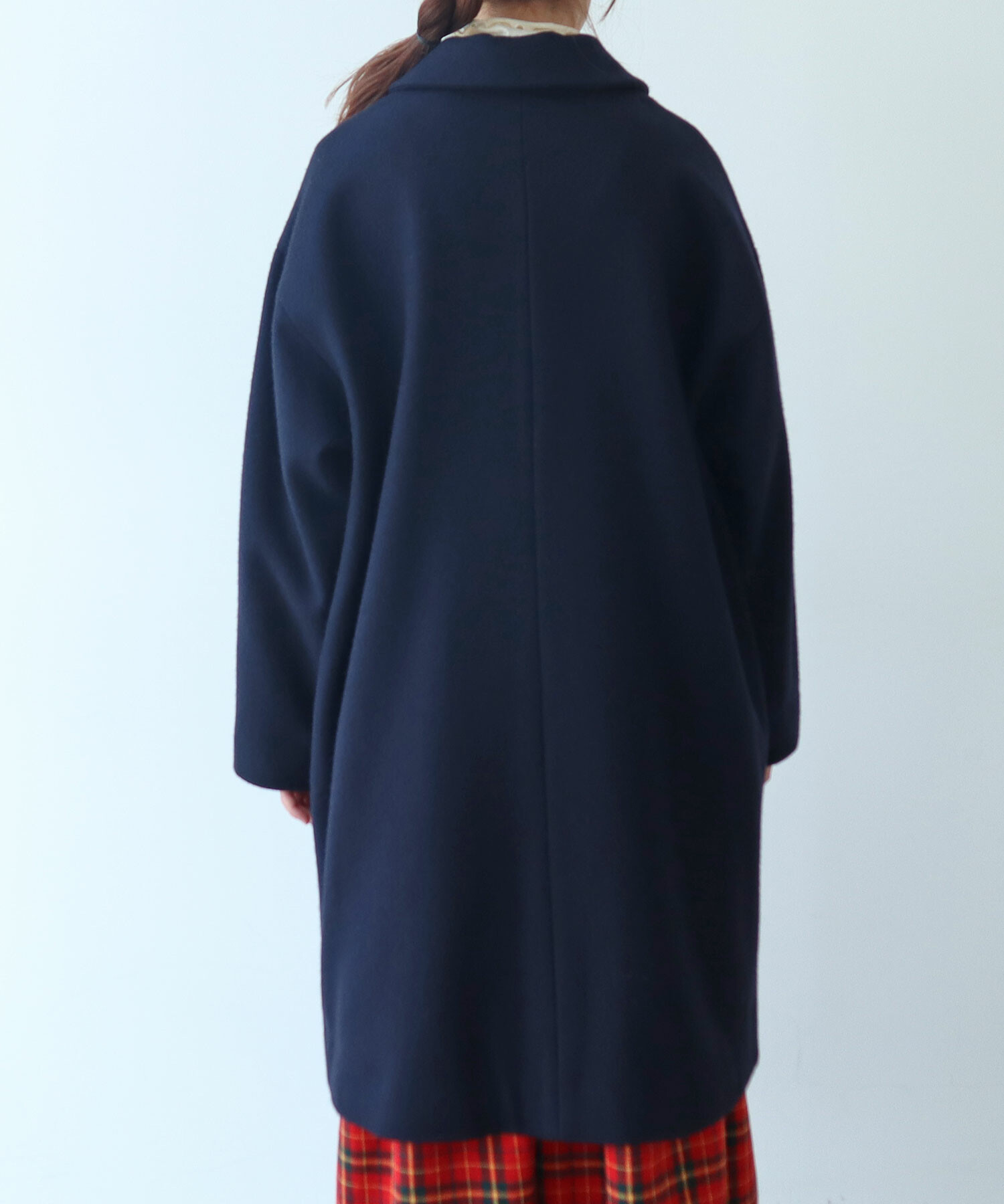 AMBIDEX Store 〇 super100 スイビ ステンカラーコート(F コン): bulle