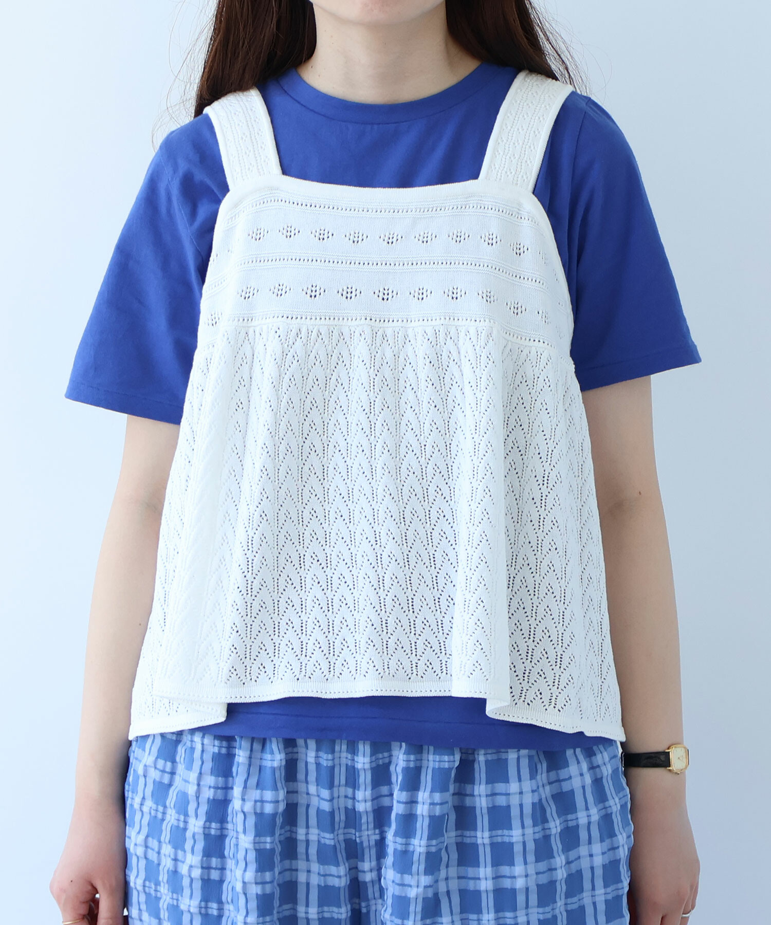 AMBIDEX Store ○ 透かし柄 キャミビスチェ(F オフ): bulle de savon