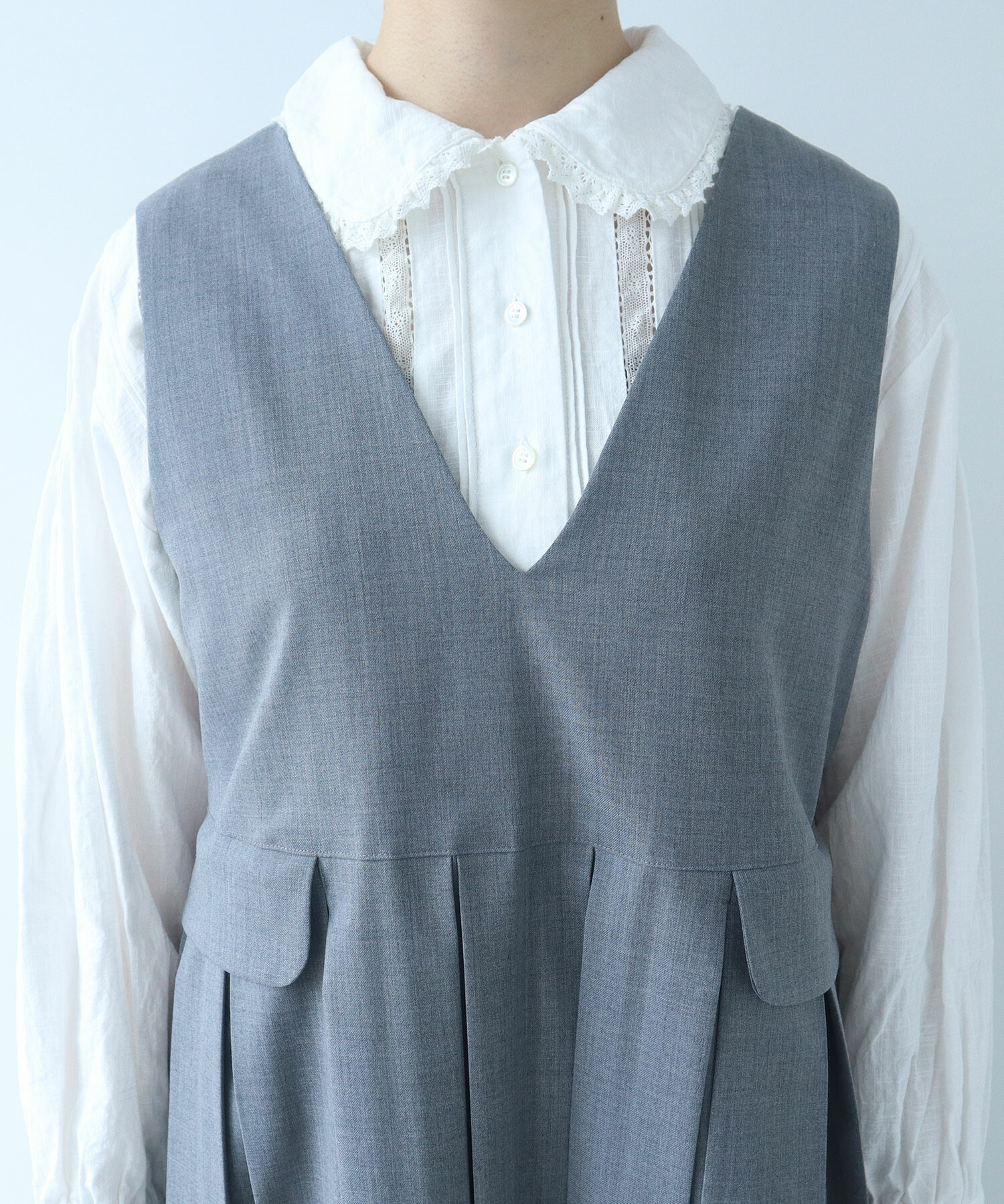 AMBIDEX Store 【予約販売】〇 2 / 80 TWツイル プリーツジャンパー