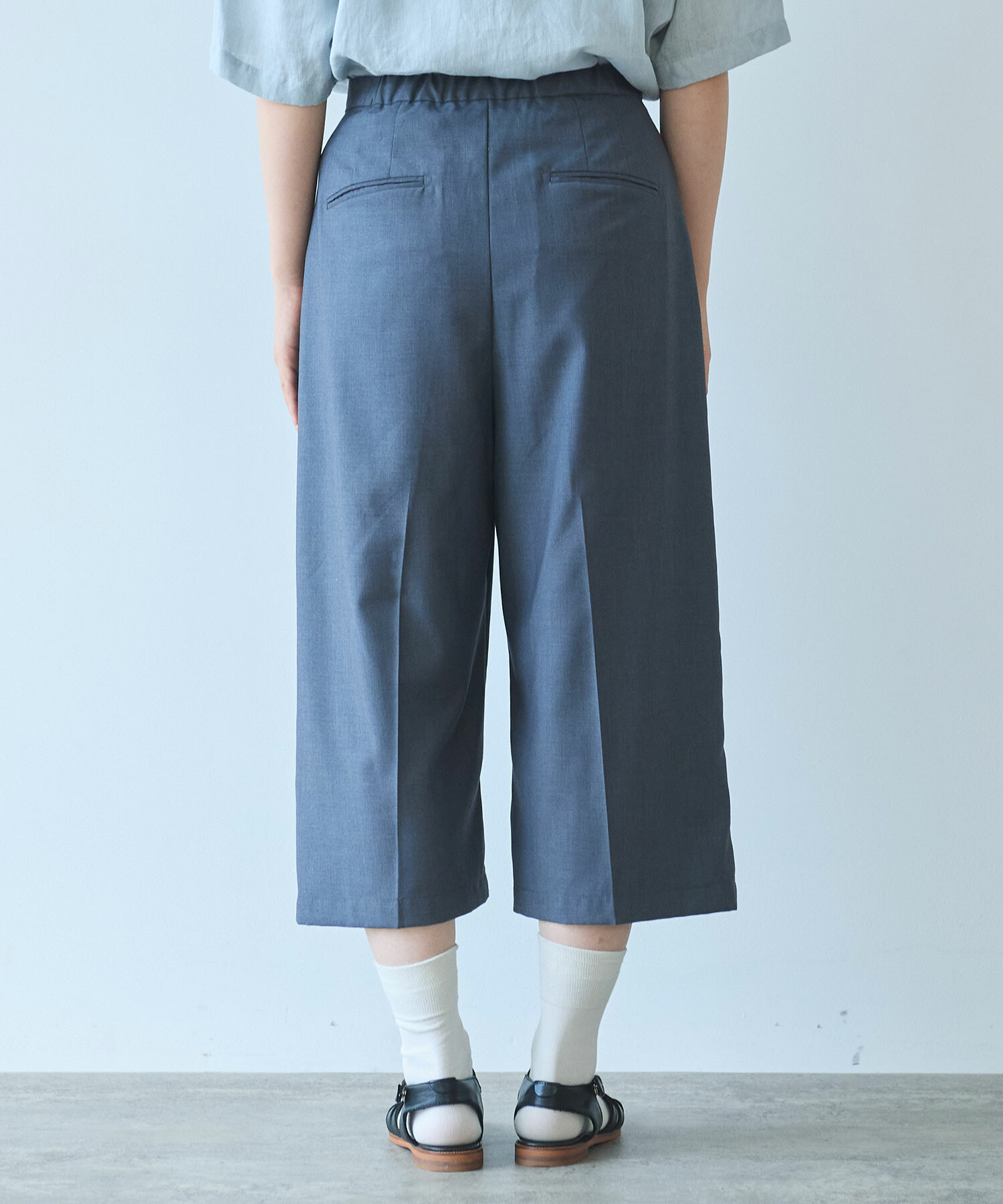 AMBIDEX Store △〇 T/R みじかめスラックス(F クロ): bulle de