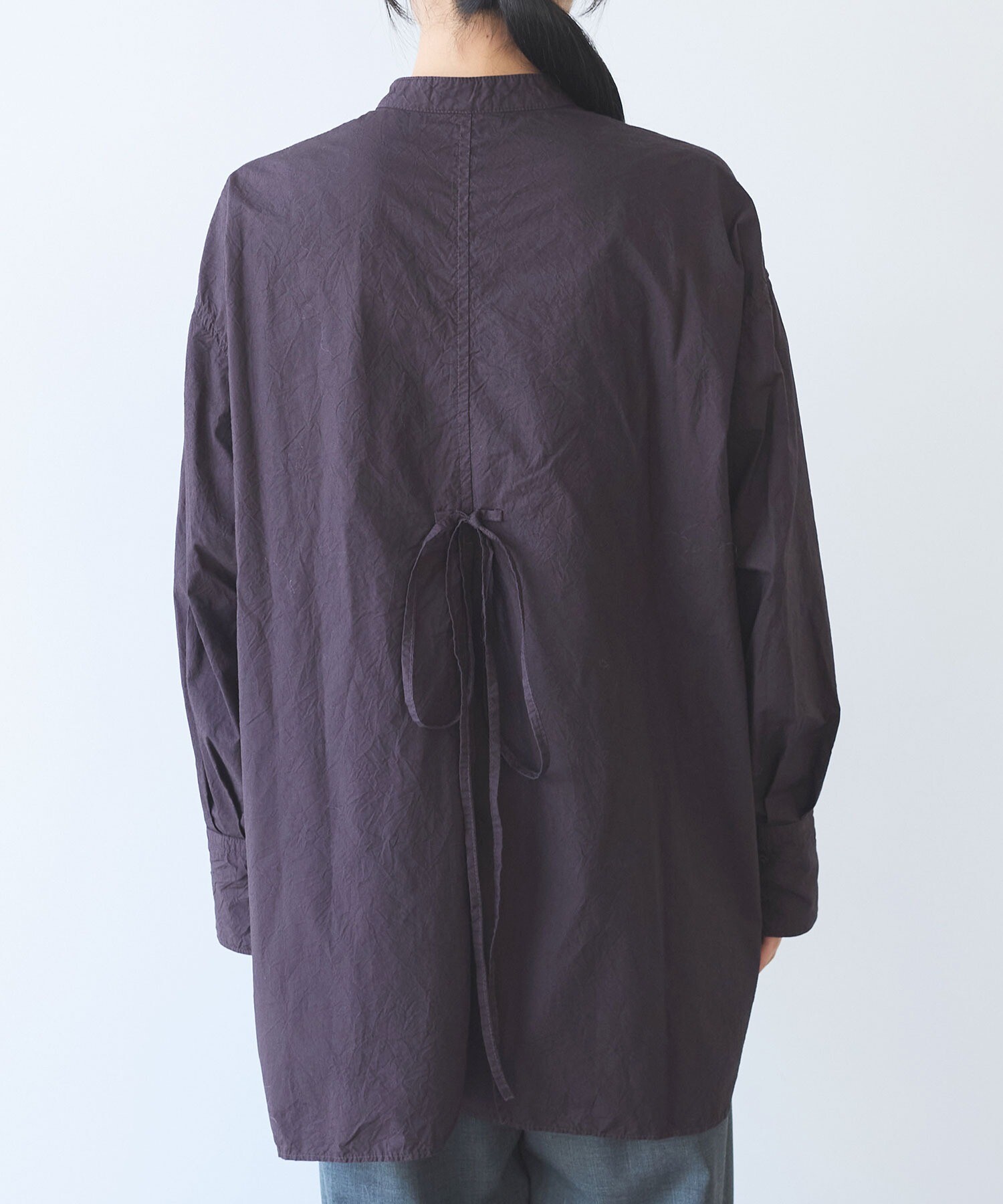 AMBIDEX Store ○コットンキャッチワッシャーmoe sleeves バック