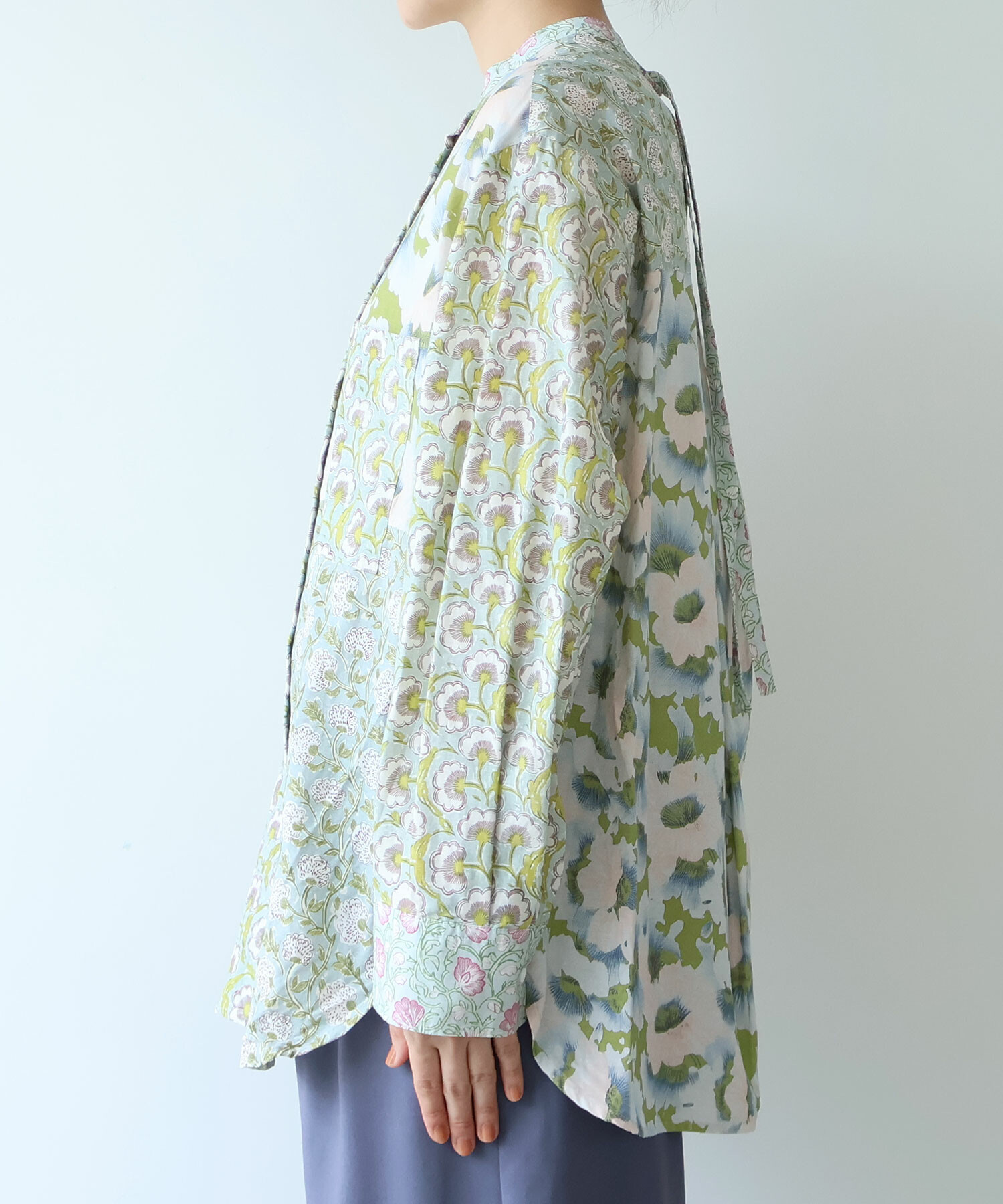 AMBIDEX Store ○switching print シャツ(F マルチ01): yuni