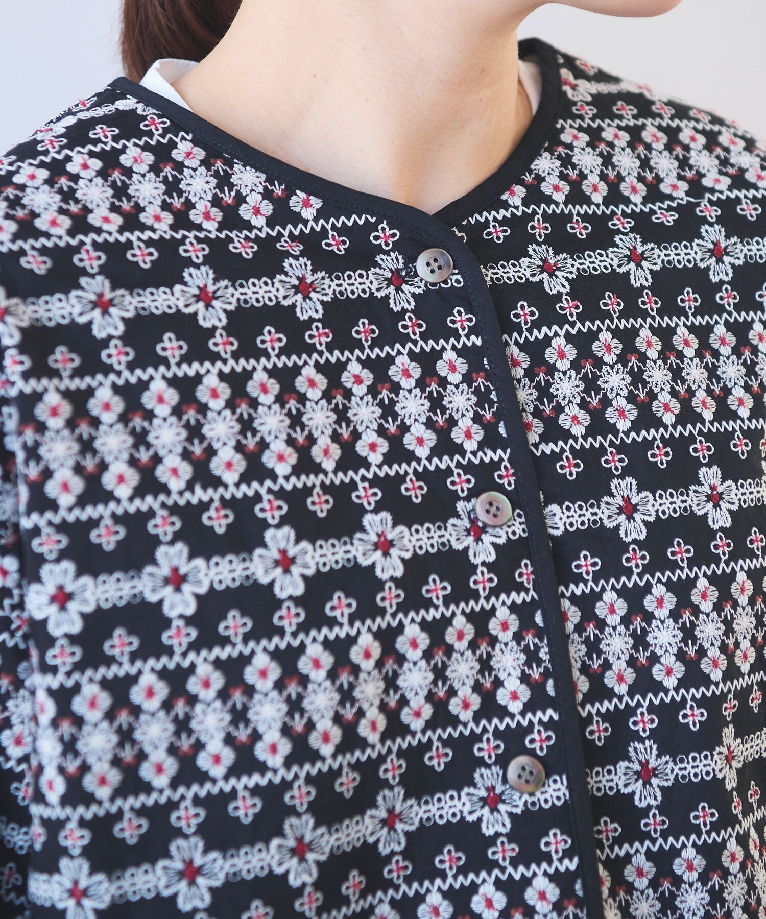 ☆　ユウさま専用　オーストラリアンブラッド　☆ AMBIDEX Store ○総刺繍haori 2way ブラウス(F コン): yuni