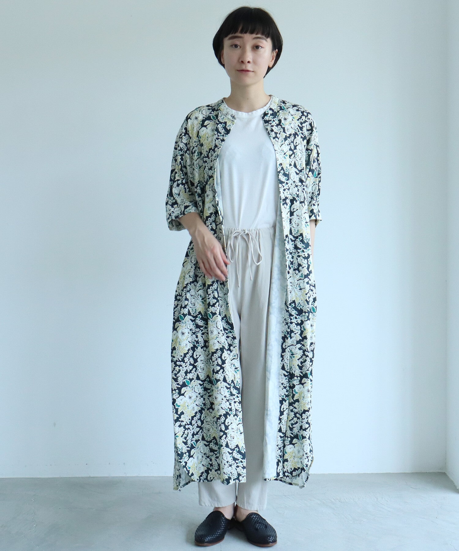 model:158cm 着用サイズ:M