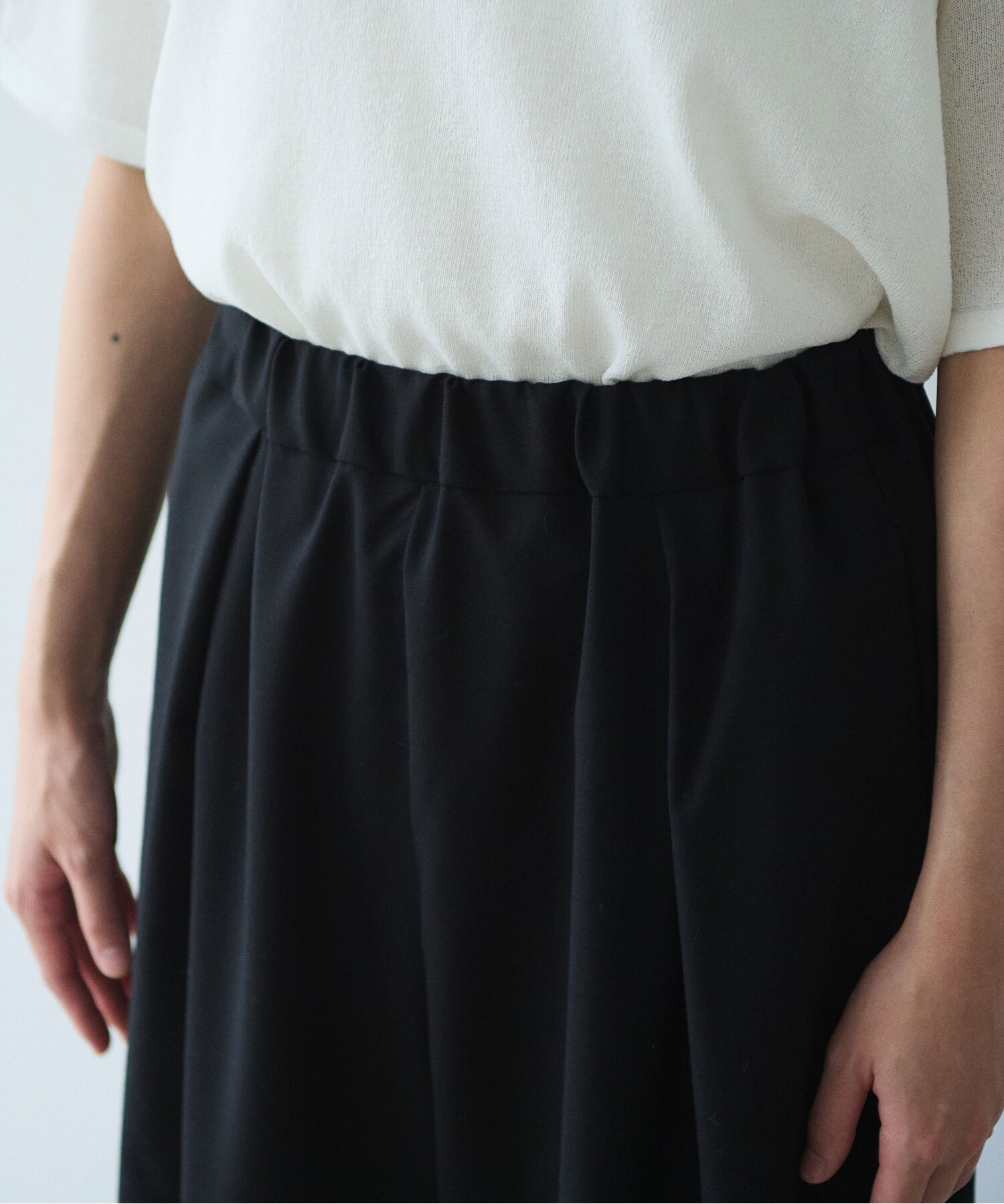 AMBIDEX Store washable summer wool gum tack パンツ(F パープル): yuni