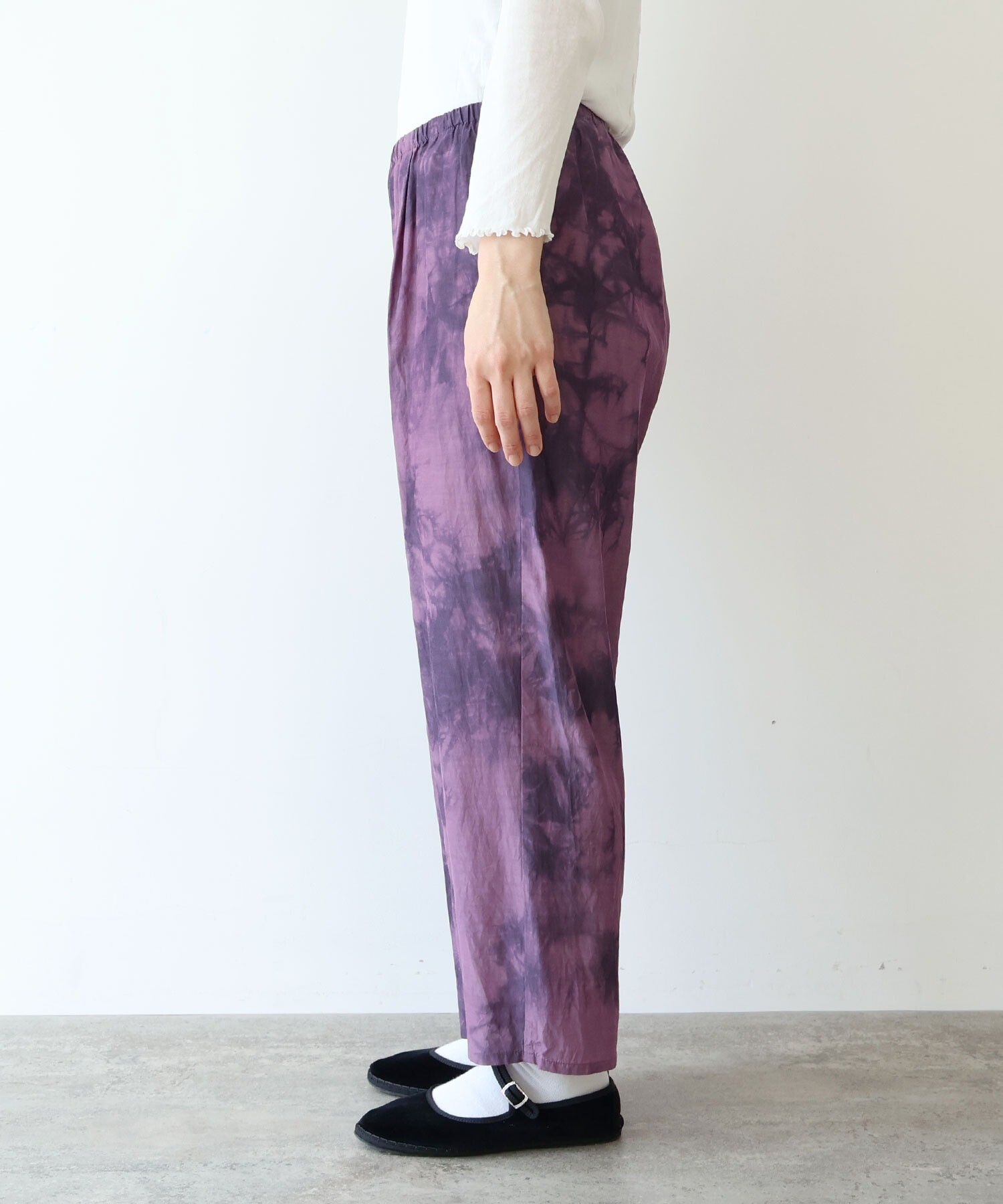 AMBIDEX Store cotton cupla difused dye pettit パンツ(F パープル): yuni