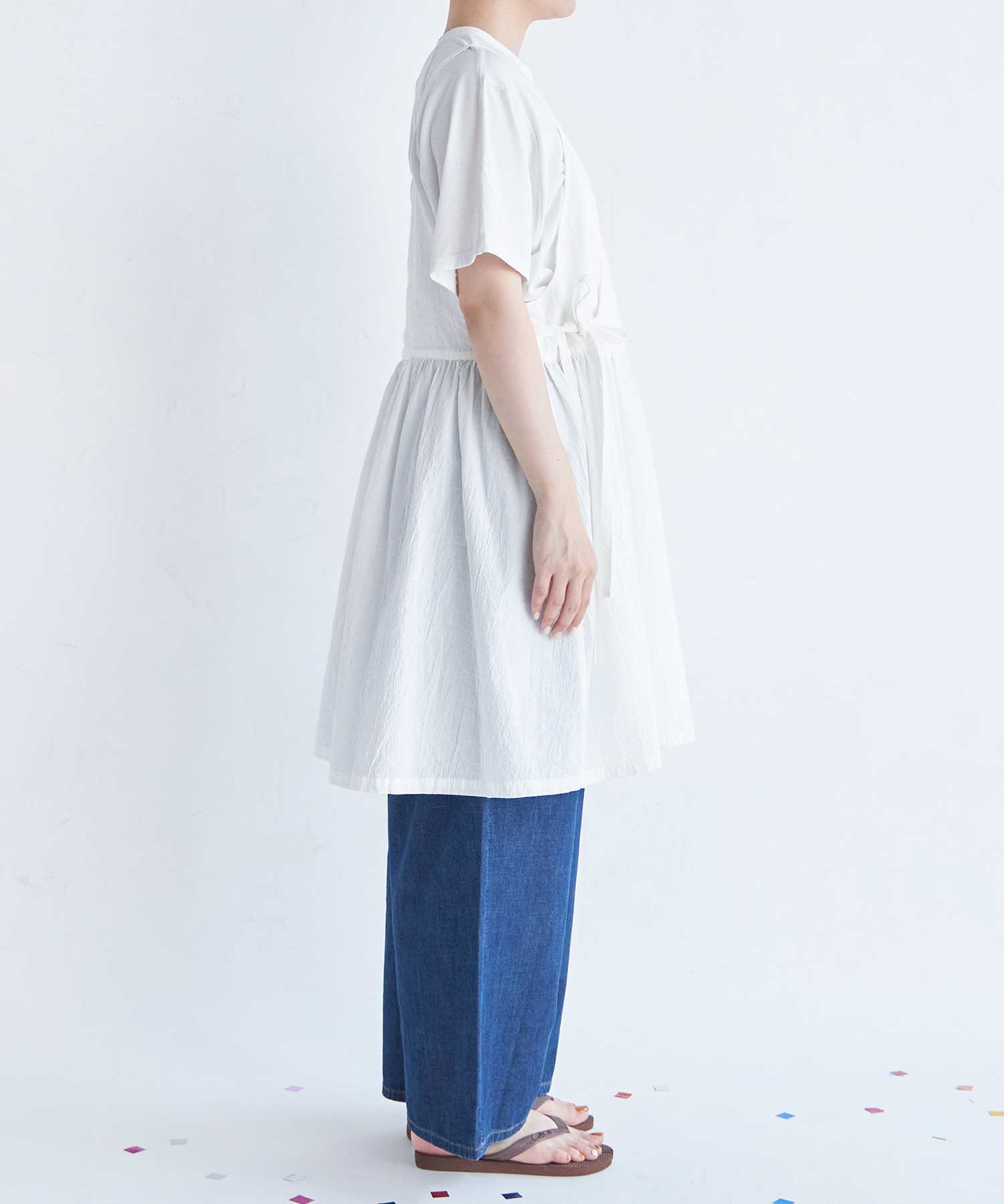 AMBIDEX Store ○強撚POPLIN キャミブラウス(F WHITE): FLAT-cic