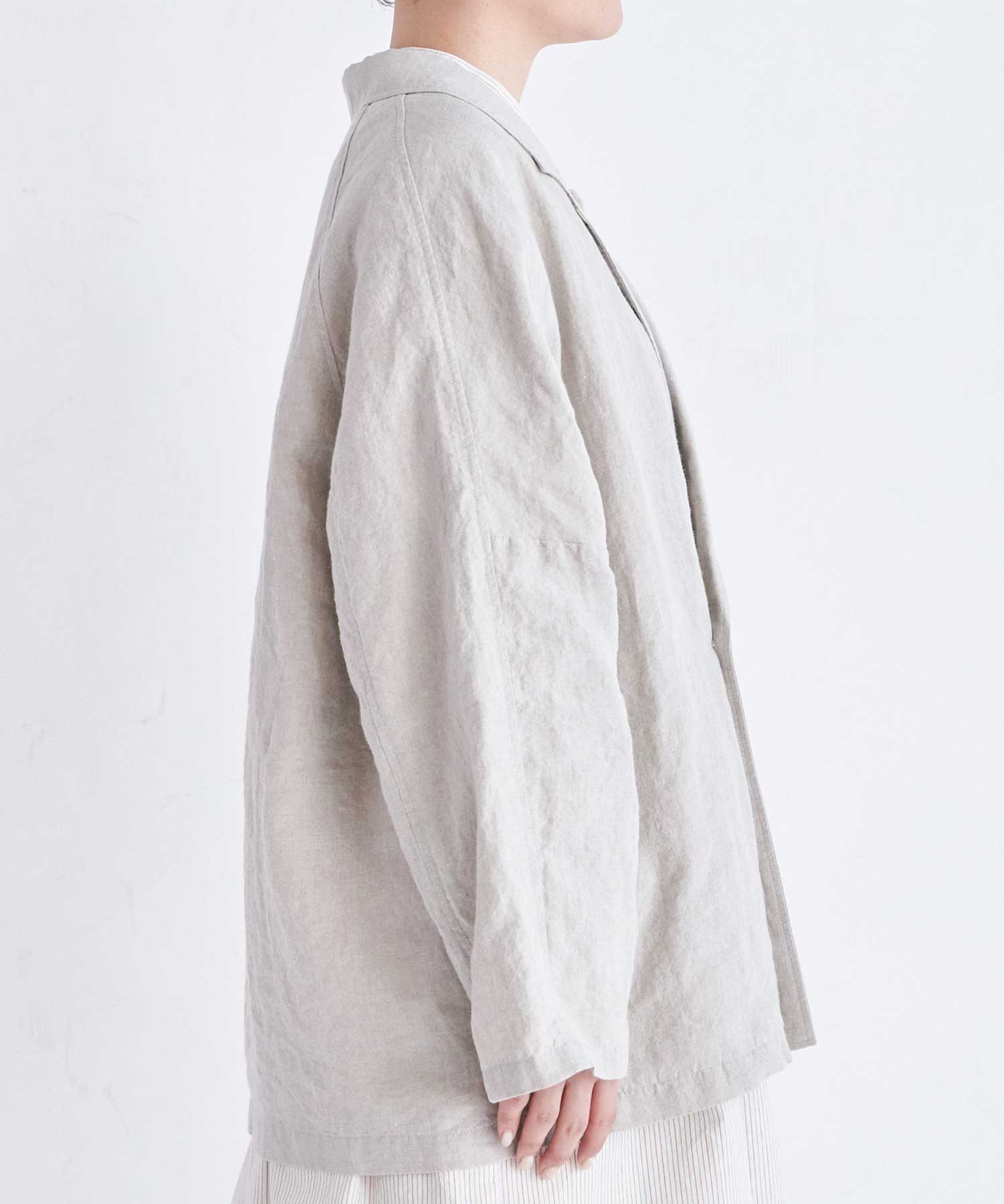 AMBIDEX Store ○60/高密度 リネン Wジャケット(F KINARI): FLAT
