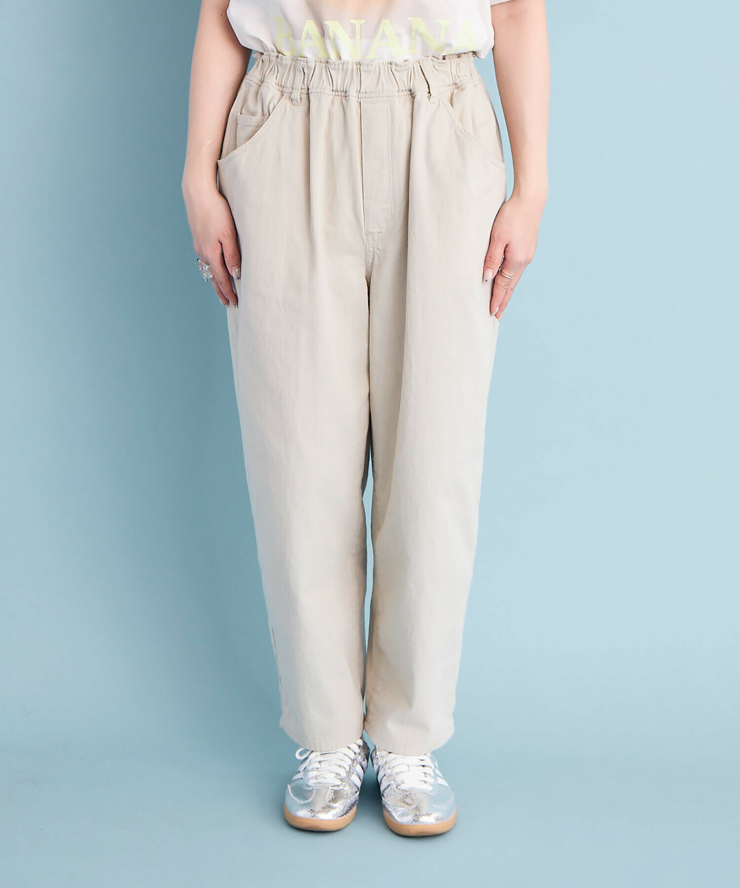 AMBIDEX Store 強撚TWILL COTTON 5pocket EASY パンツ(F BLACK): buoybuoy