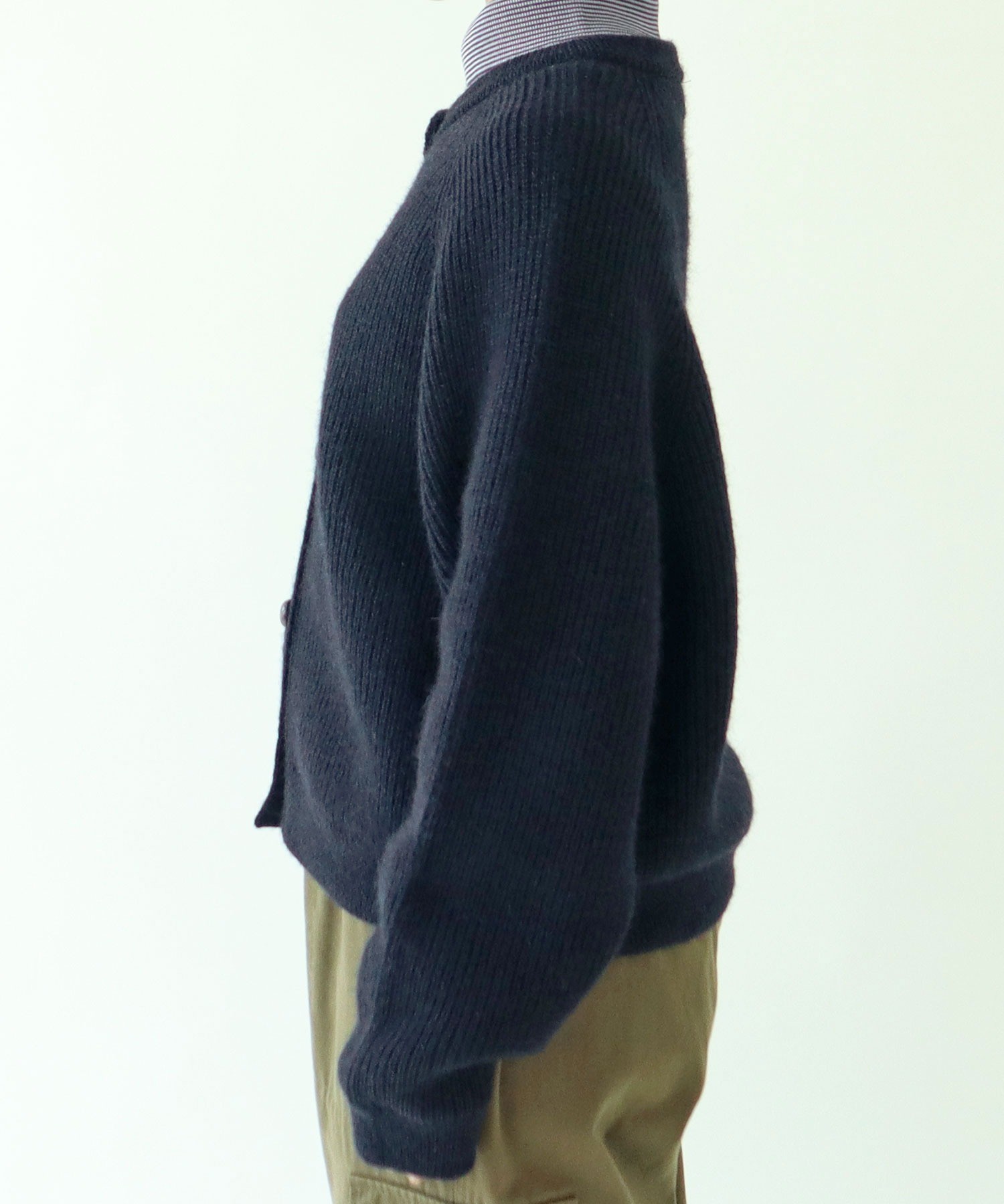 AMBIDEX Store 【予約販売】○BRITISH WOOL 片畦ニット