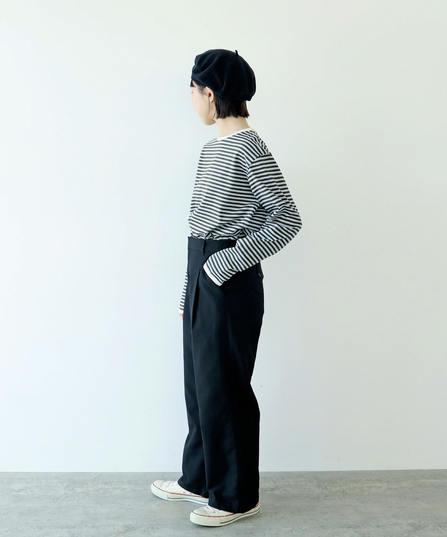 アクネストゥディオズ パンツ スラックス テーパード ロング チェック柄 34