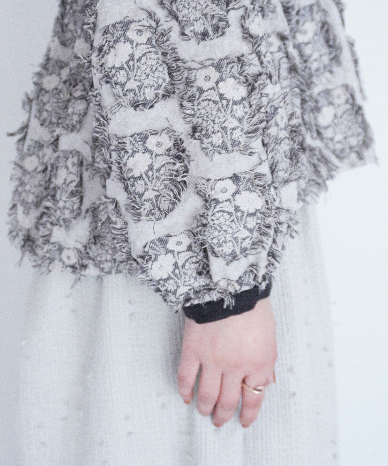 花パニエ ブラック5色セット LAST FLOWER PUMPS MONO (BLACK ENAMEL / BLACK NUBUCK) SP0001