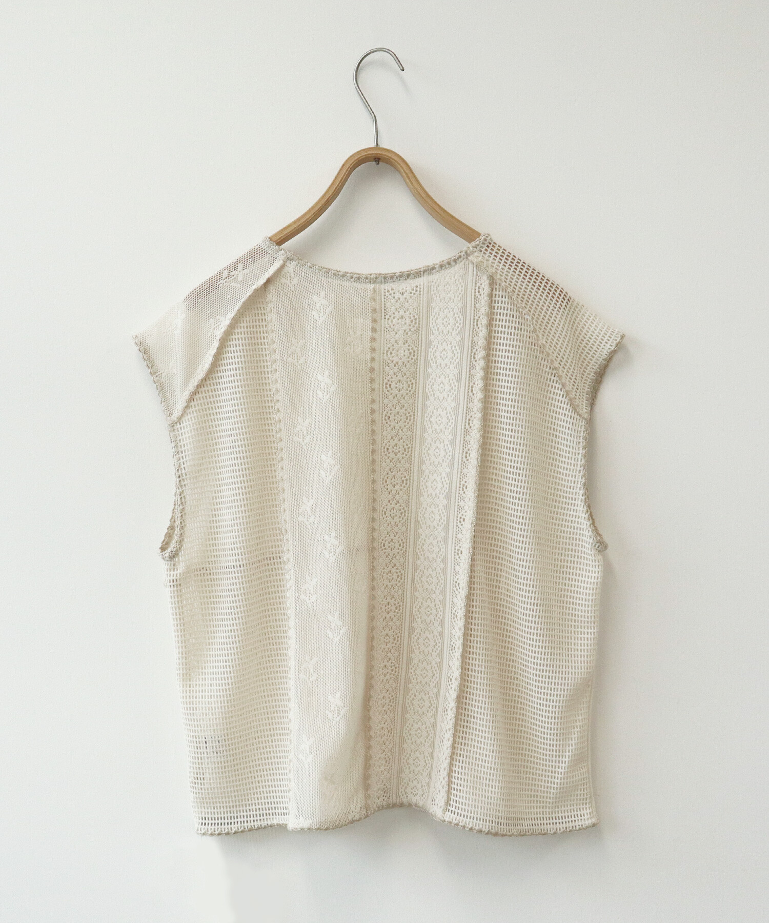 archivio ✴︎ フードベスト　36サイズ　美品 AMBIDEX Store ○8ozDENIM SMOCK ベスト(F KINARI): FLAT-cic-HATENA
