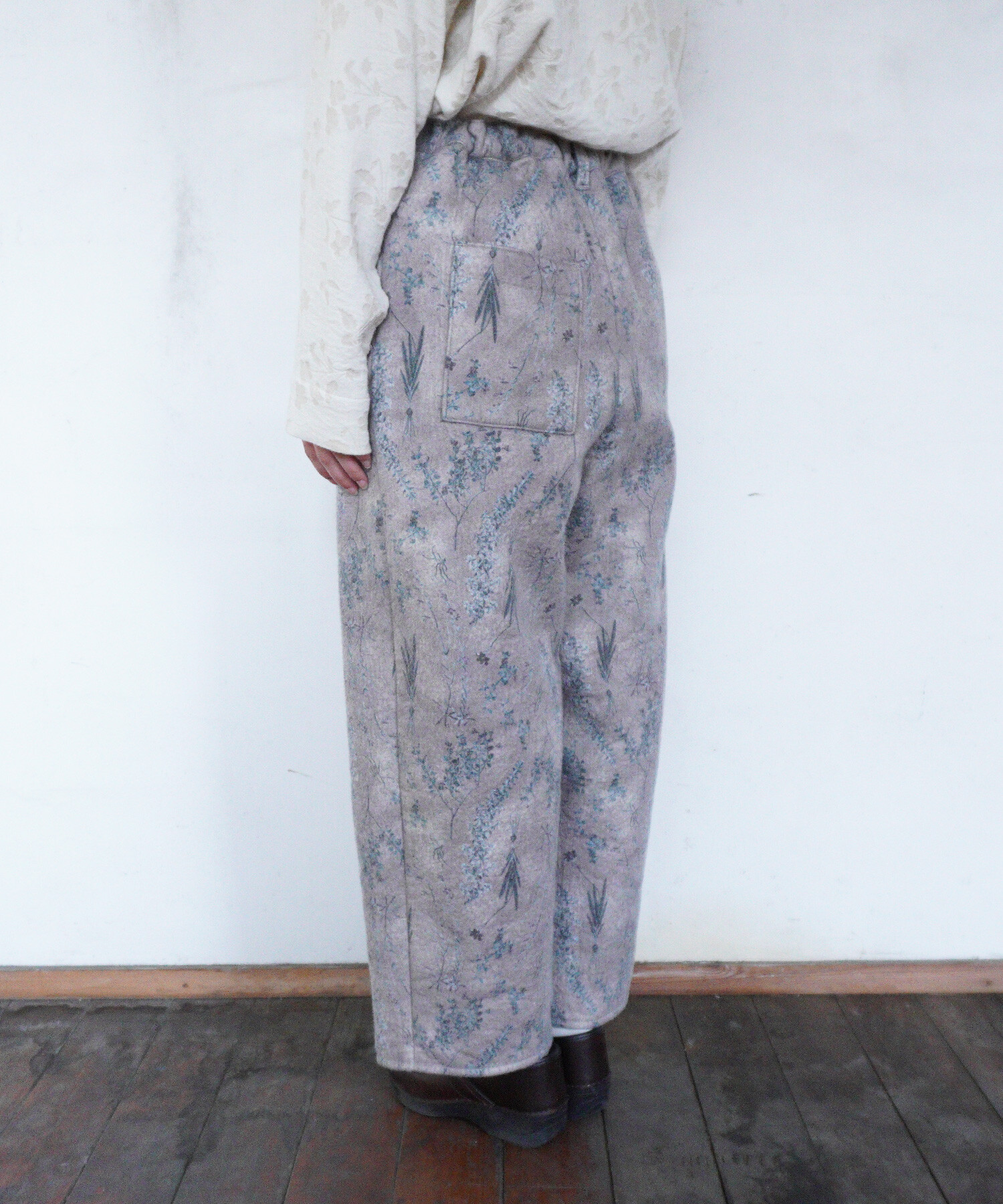 その他 *Flower* AMBIDEX Store 〇old letter flowers カーブパンツ(F グレー): Rin