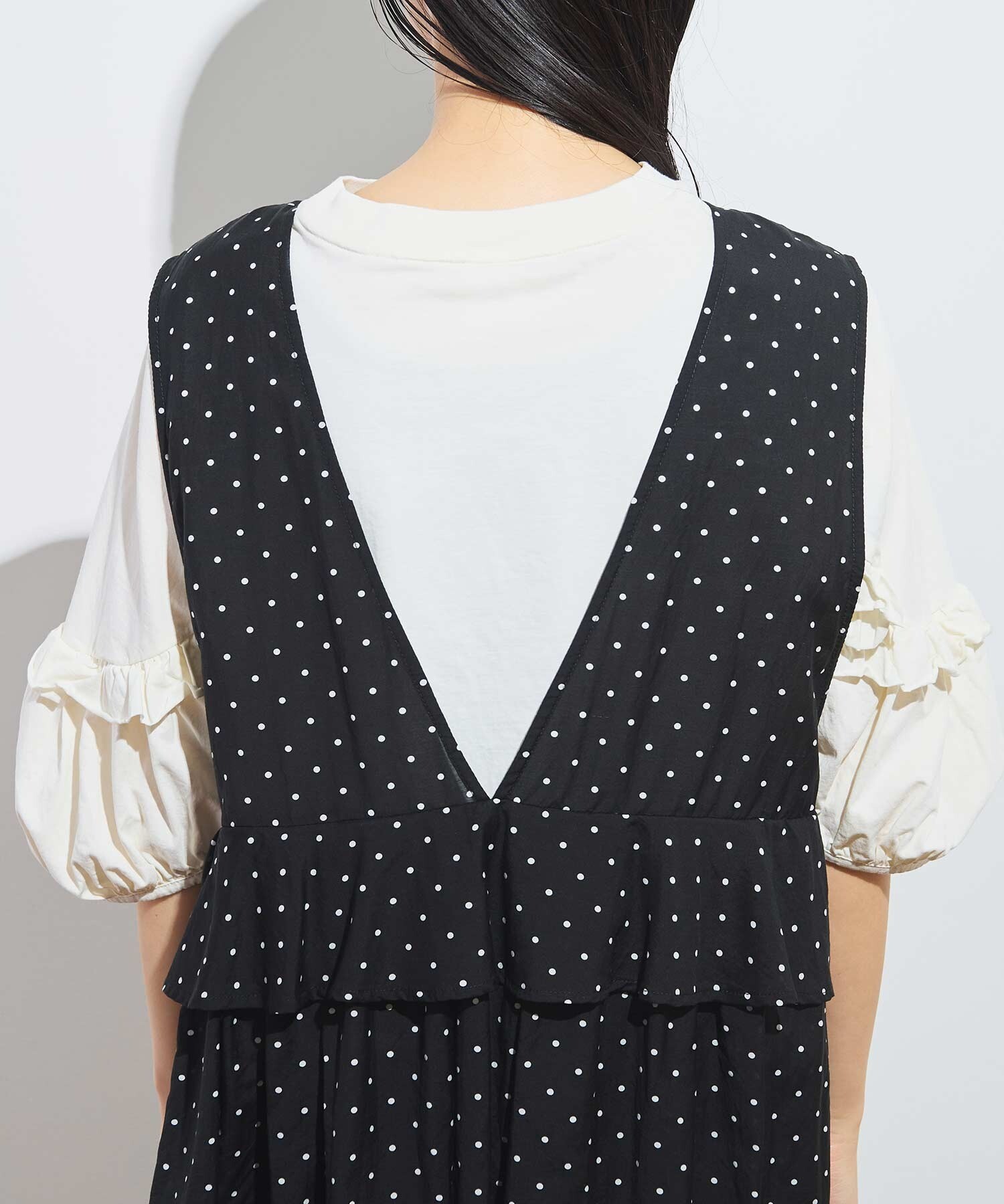 美品　Bluelea　Braid Blouse　ブラウス　ドット　F　ブラック 美品 Bluelea Braid Blouse ブラウス ドット F ブラック - メルカリ