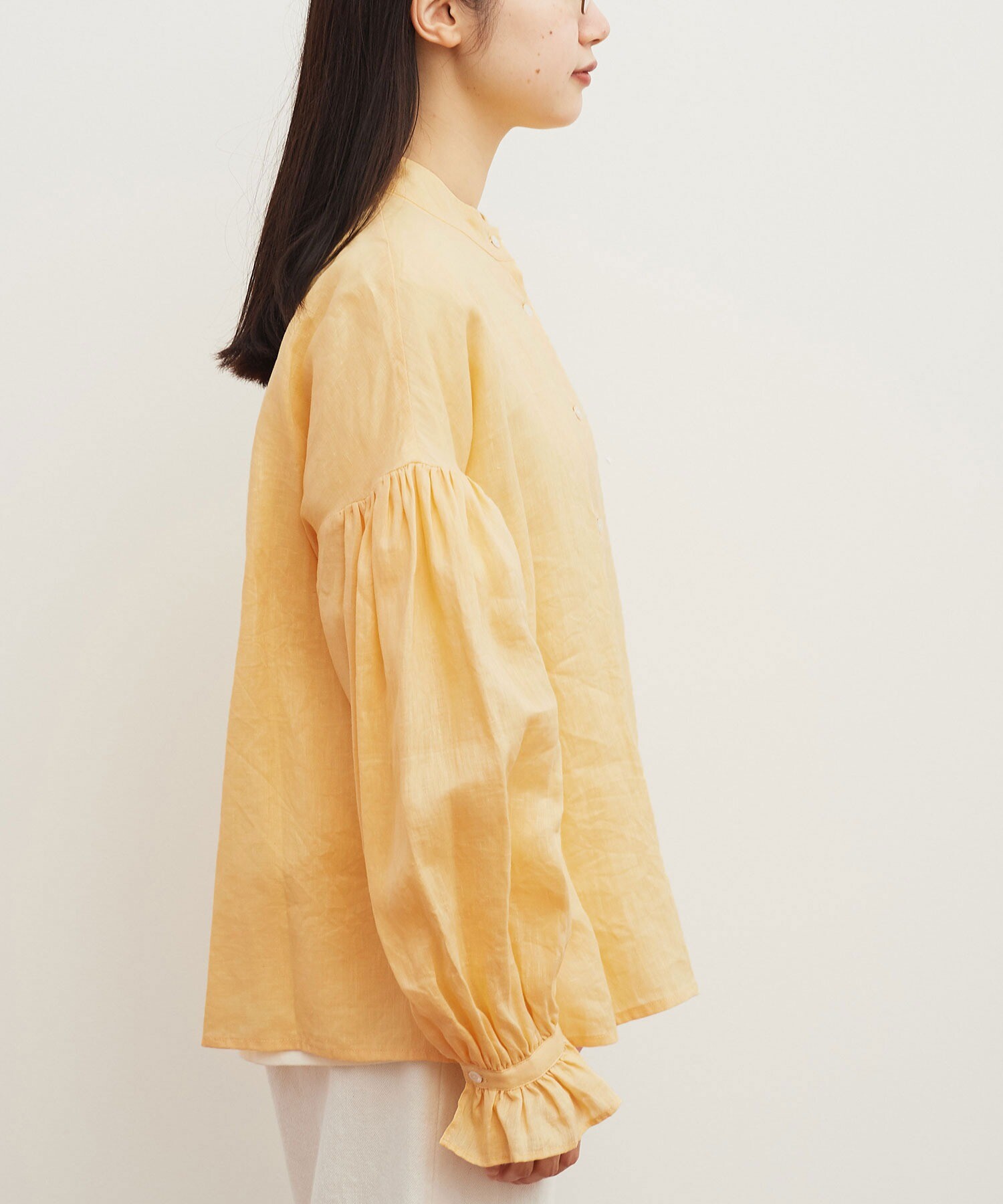 AMBIDEX Store ○daily LINEN blouse(F クロ): l'atelier du savon