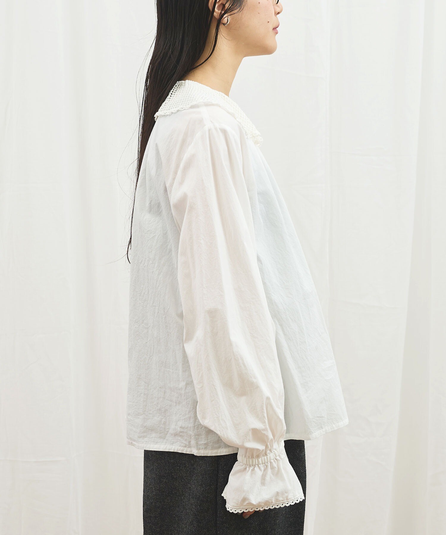 AMBIDEX Store 〇Kitty blouse(F シロ): l'atelier du savon