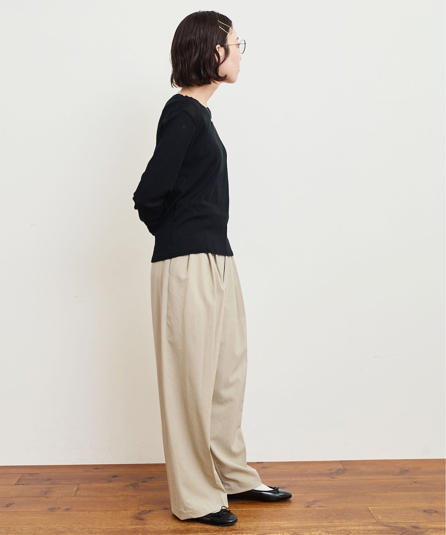 AMBIDEX Store ○MELLOW pullover(F ベージュ): l'atelier du savon