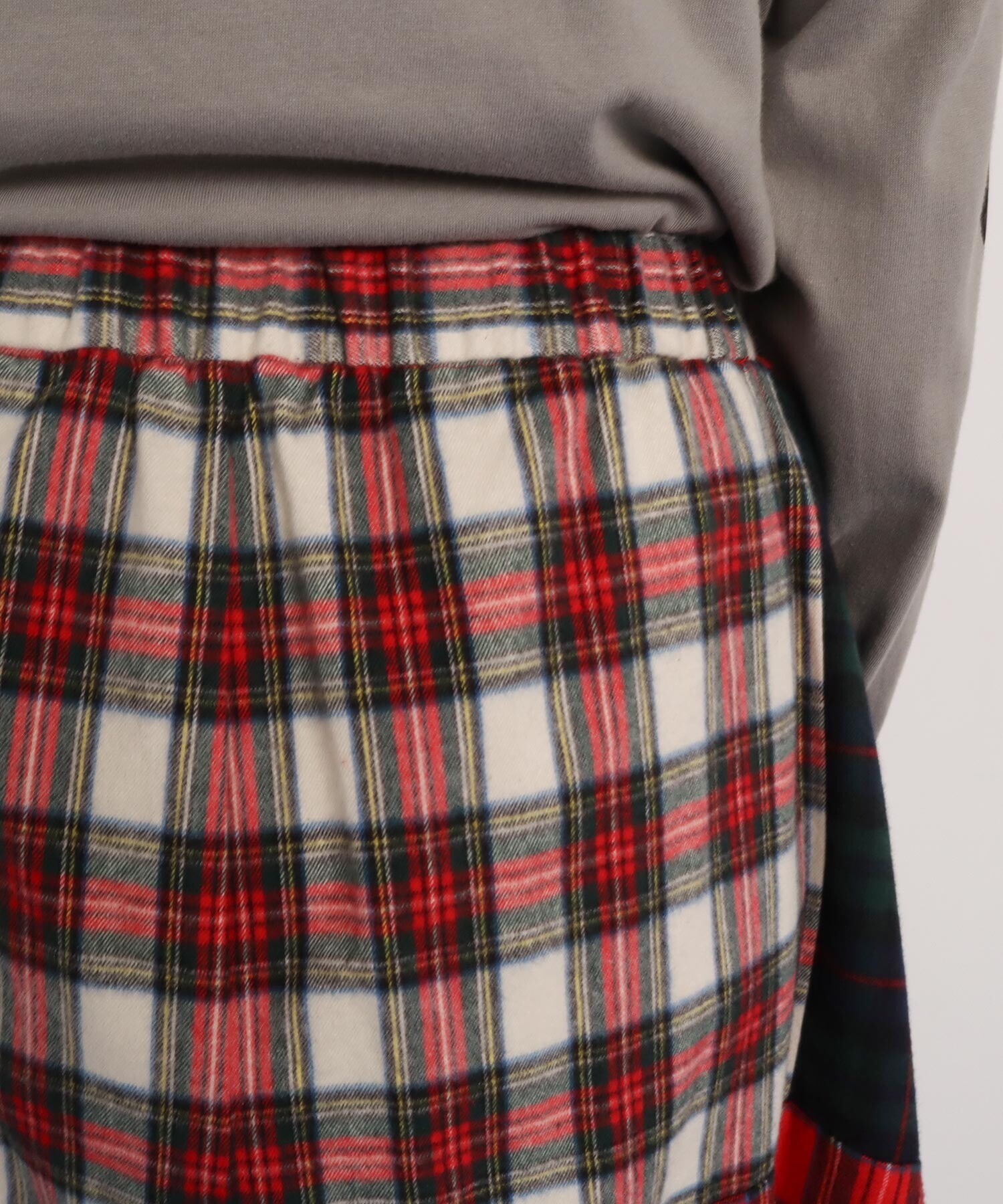 AMBIDEX Store ○TARTAN CHECK patchwork パンツ(F マルチ99): l'atelier du savon