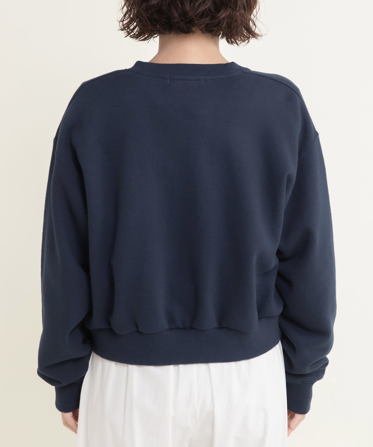 BONBONプリントスウェット リメイクはおりカーディガン