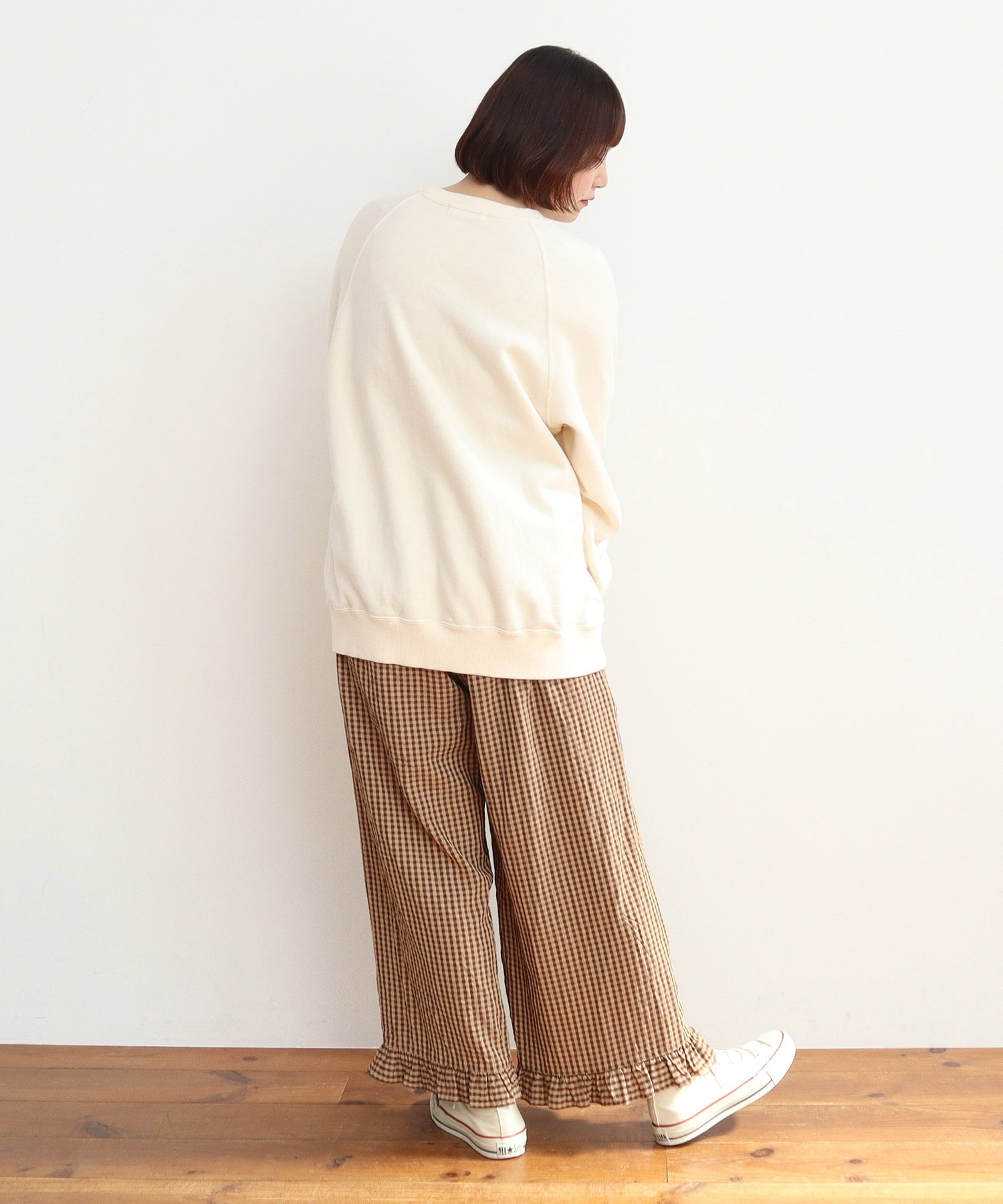 i_wich_ページ AMBIDEX Store △○washer天竺 no sleeve Tシャツ(F GREY): FLAT