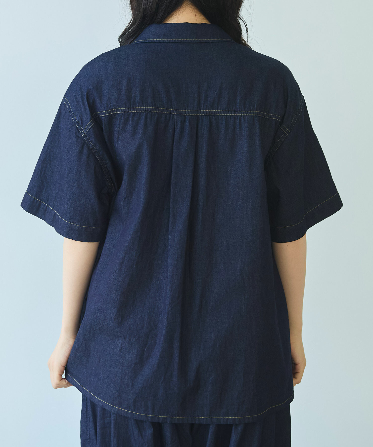 美品＊アデュートリステス オーガニックリネンオーバーシャツ 定価2.2万円 SALE 50%OFF】[AUD6407]Audience(オーディエンス)VORTEX 8オンス