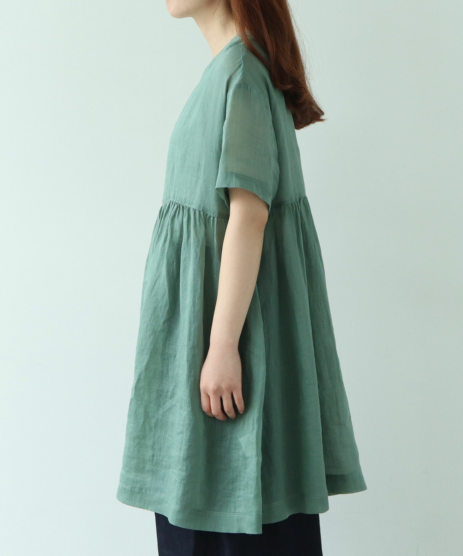 AMBIDEX Store ラミー チュニックブラウス(F シロ): bulle de savon