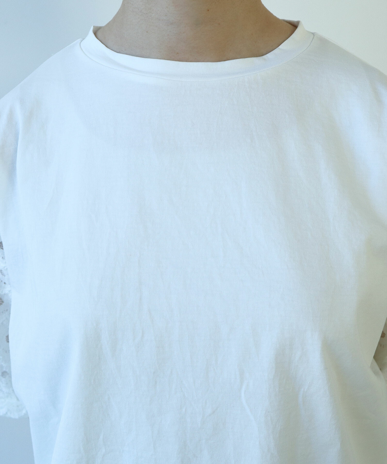AMBIDEX Store △〇 naminami レース プルオーバー(F シロ
