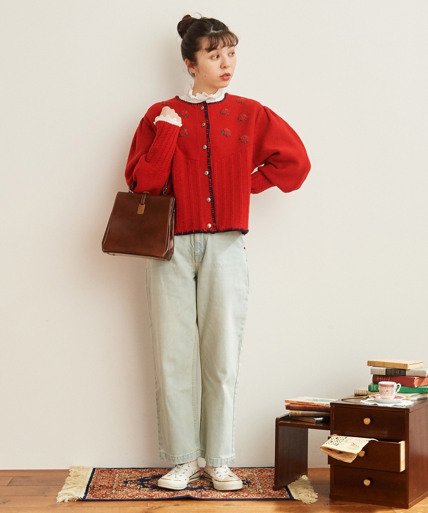 モデル:身長161cm サイズS
