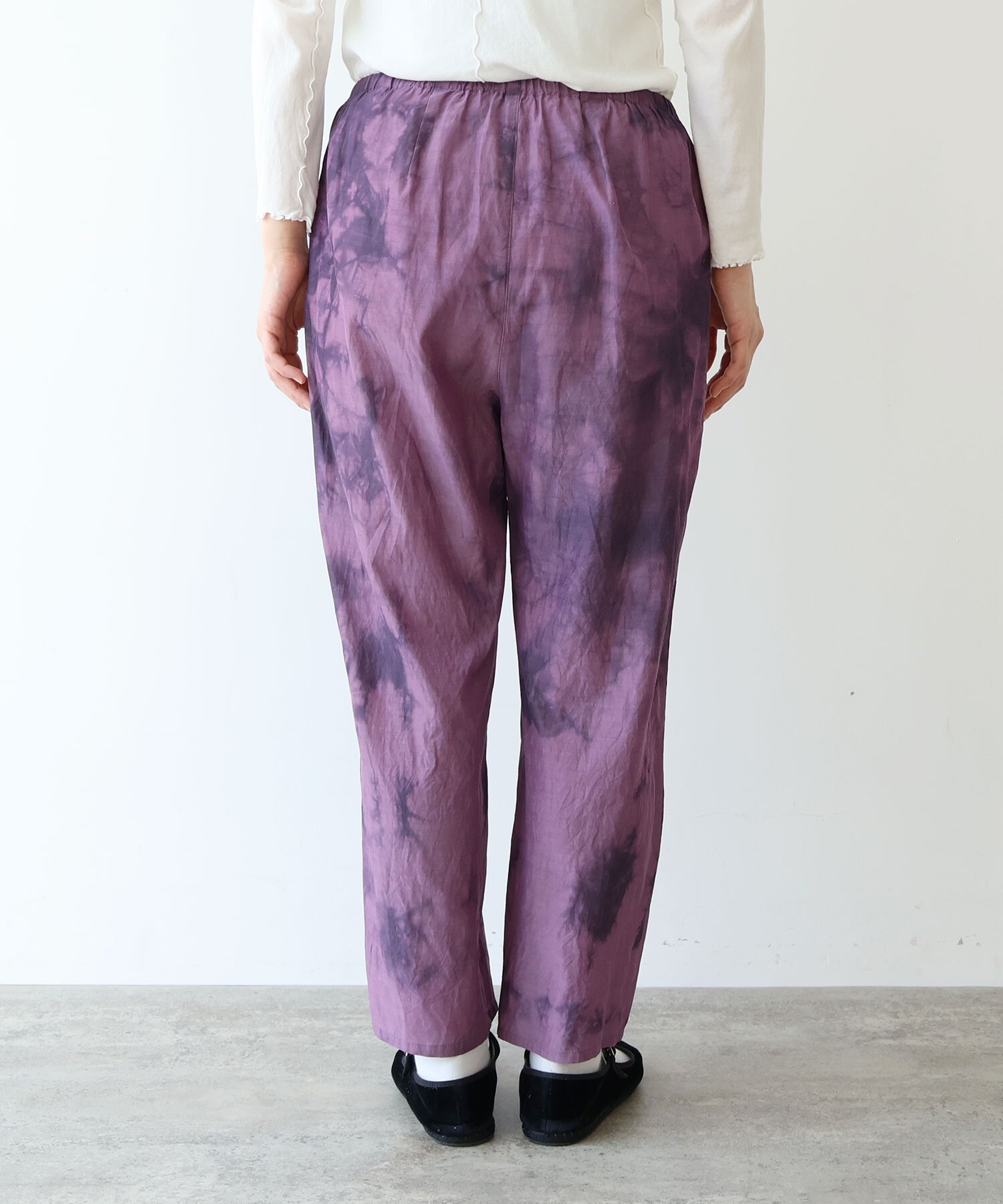 AMBIDEX Store cotton cupla difused dye pettit パンツ(F パープル): yuni