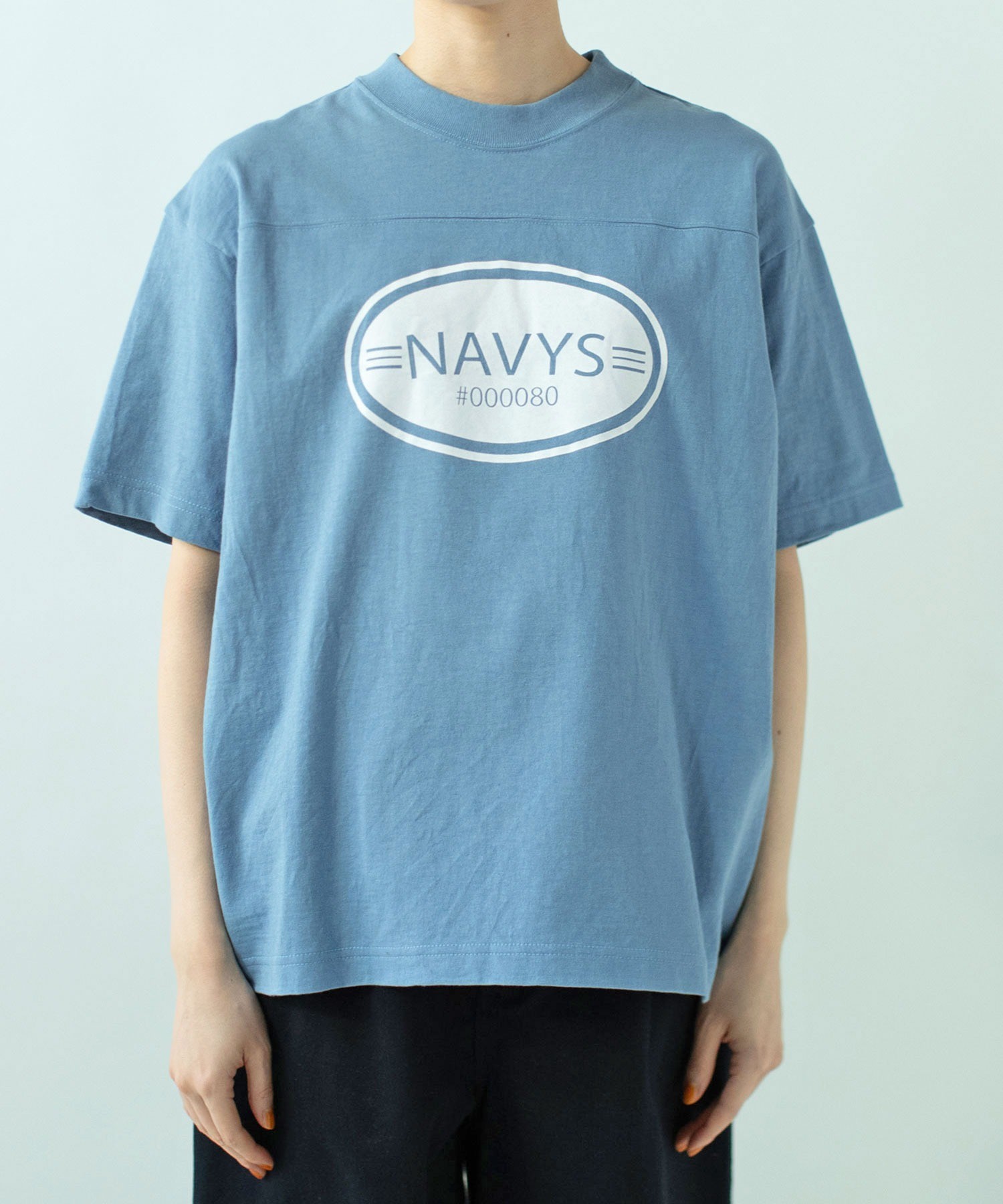 AMBIDEX Store ○NAVYS80 フットボールTシャツ(F イエロー AMBIDEX Store ○NAVYS80 フットボールTシャツ(F イエロー