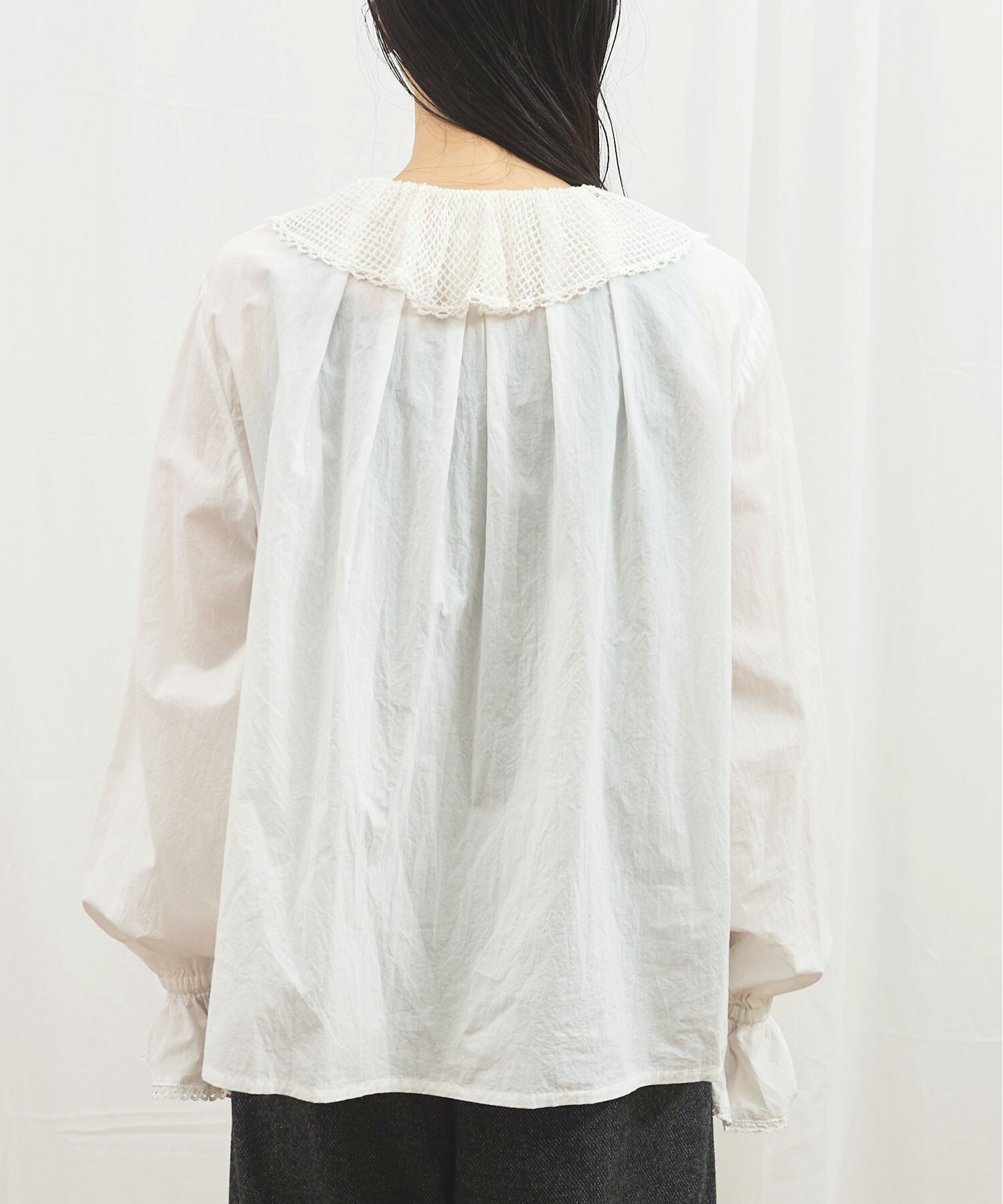 AMBIDEX Store 〇Kitty blouse(F シロ): l'atelier du savon