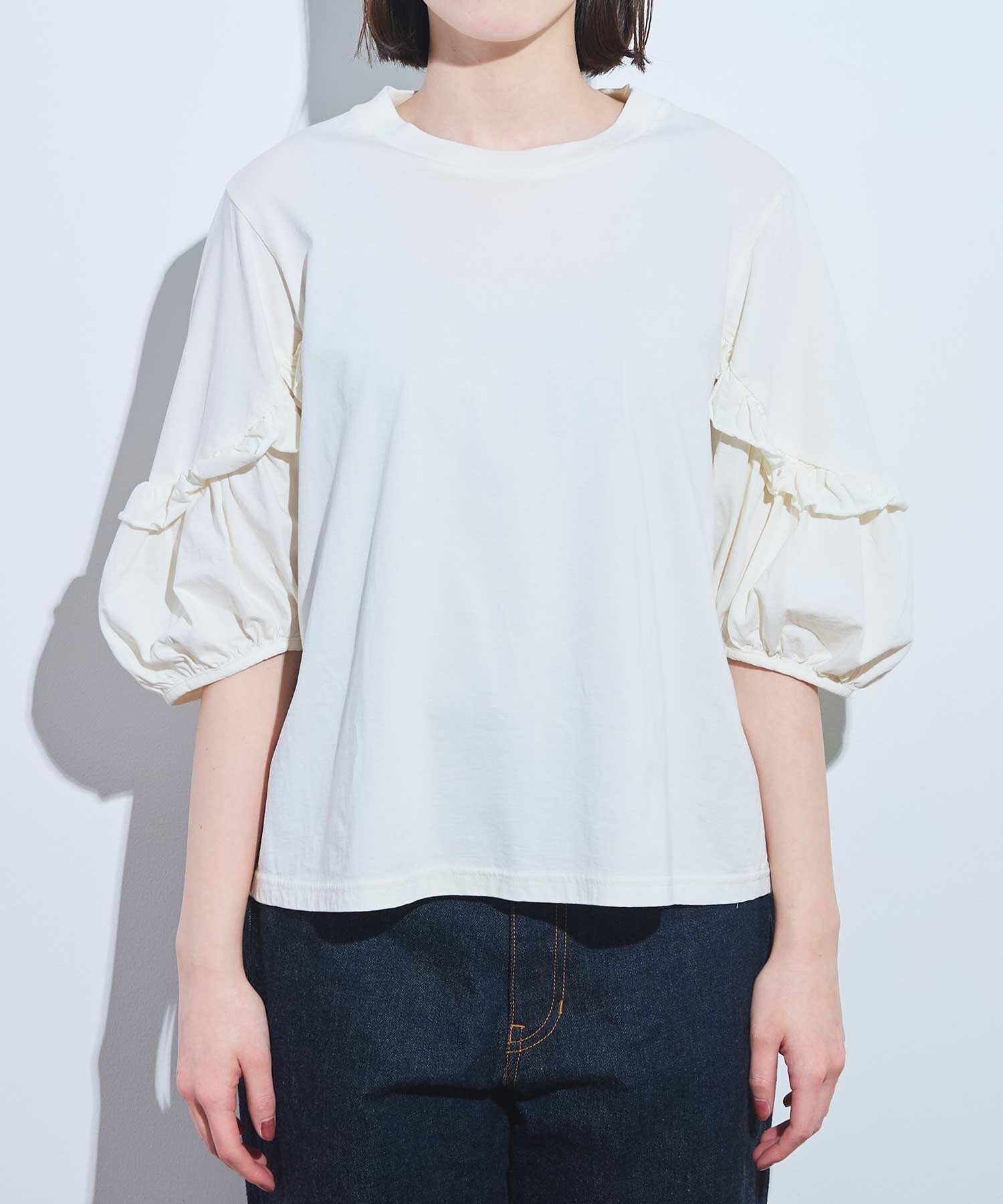 アートNo.452 AMBIDEX Store 〇Clara Tshirt (F シロ): l'atelier du savon