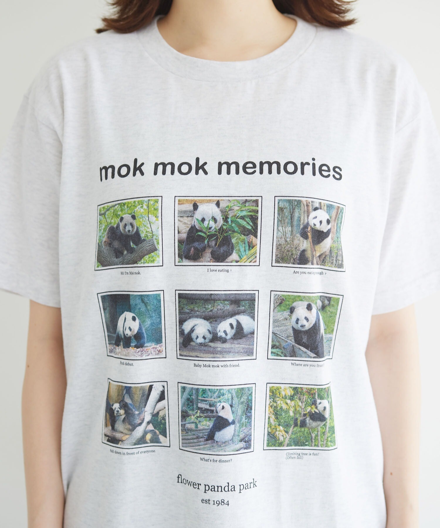 Ambidex Store Mok Mok Memories Tshirt F グレー L Atelier Du Savon