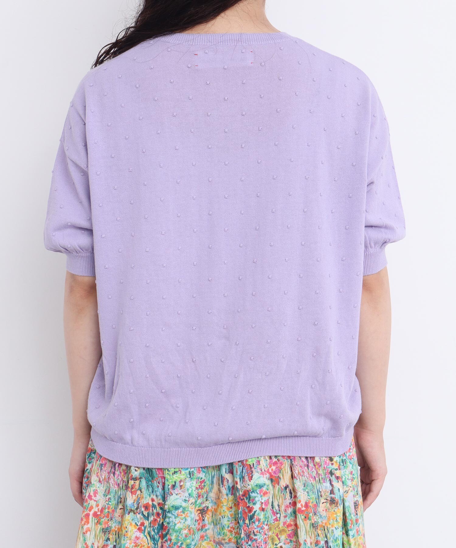 のんのん AMBIDEX Store ○ネパールハンドニット 求心さくらんぼ刺繍