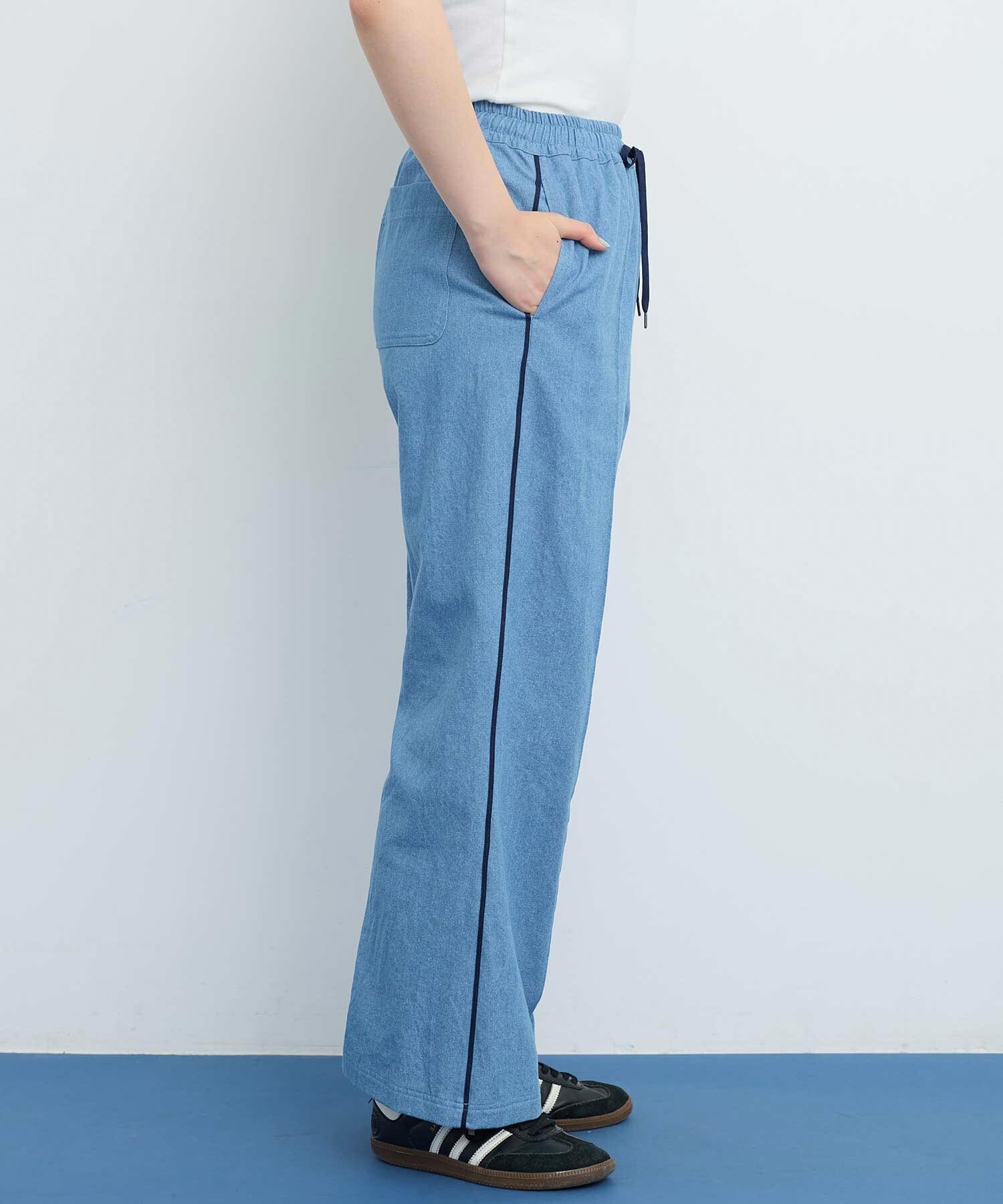 AMBIDEX Store 【予約販売】〇DENIM ラインパンツ(F コン): l