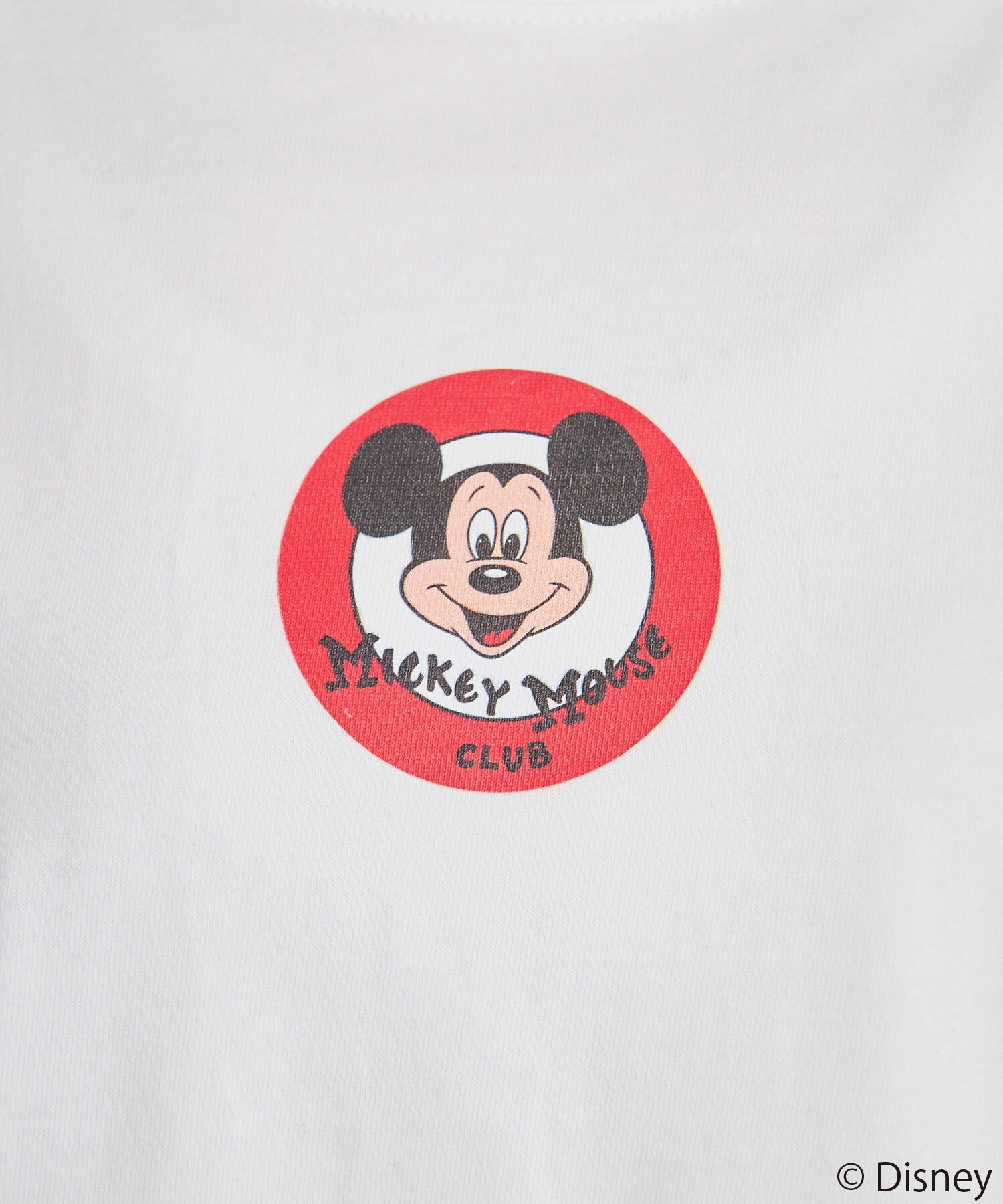 AMBIDEX Store 〇〈Disney〉ミッキーマウス / プリント ロンＴ(F アカ