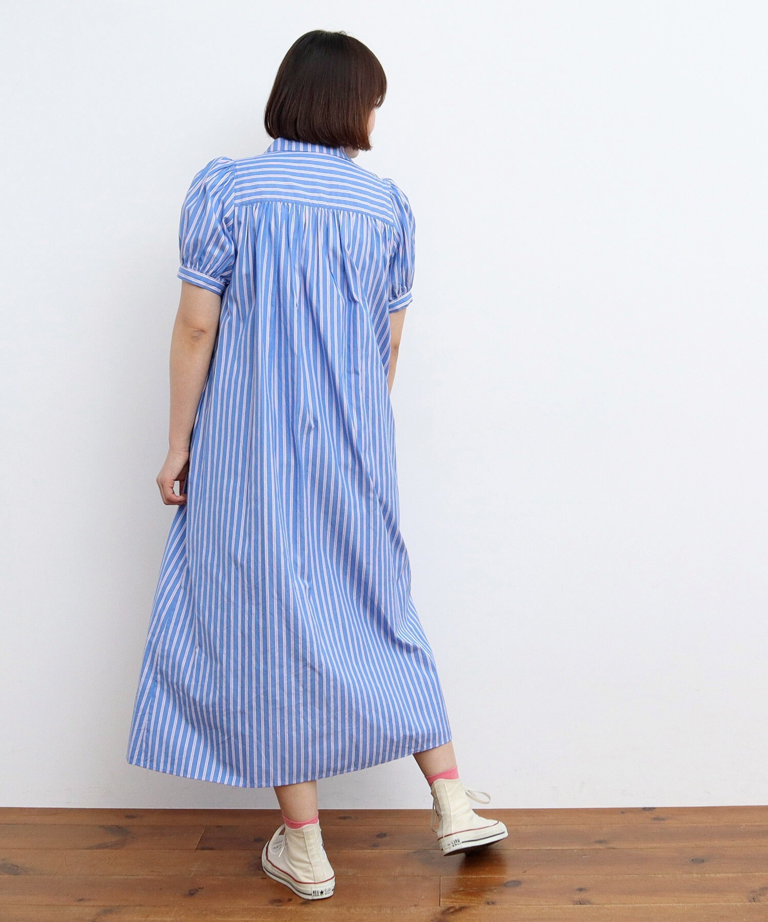 【a631】23区 LIBECO 美品 リネン ストライプ ワンピース 36 a631】23区 LIBECO 美品 リネン ストライプ ワンピース 36
