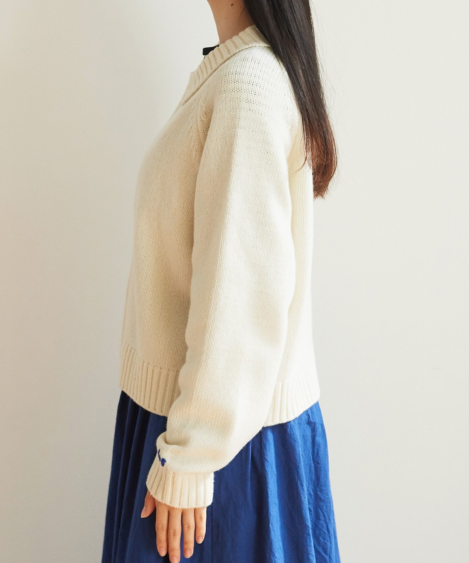 AMBIDEX Store ○NEW ENGLAND Knit ブルゾン(F コン): bulle de savon