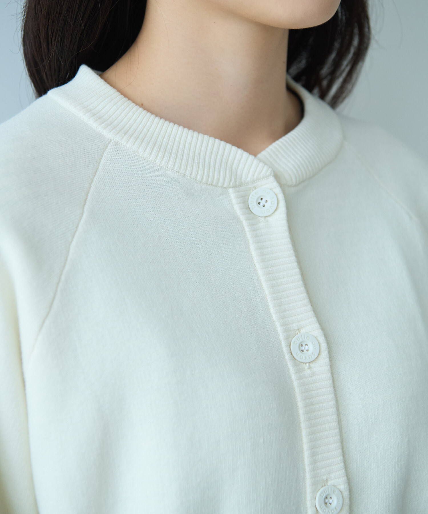 AMBIDEX Store 〇 14G bonding ニット ジャケット(F クロ